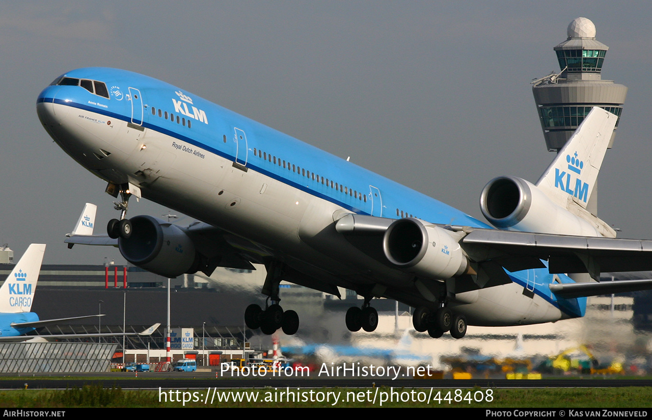 Aircraft Photo of PH-KCF | McDonnell Douglas MD-11 | KLM - Royal Dutch Airlines | AirHistory.net #448408