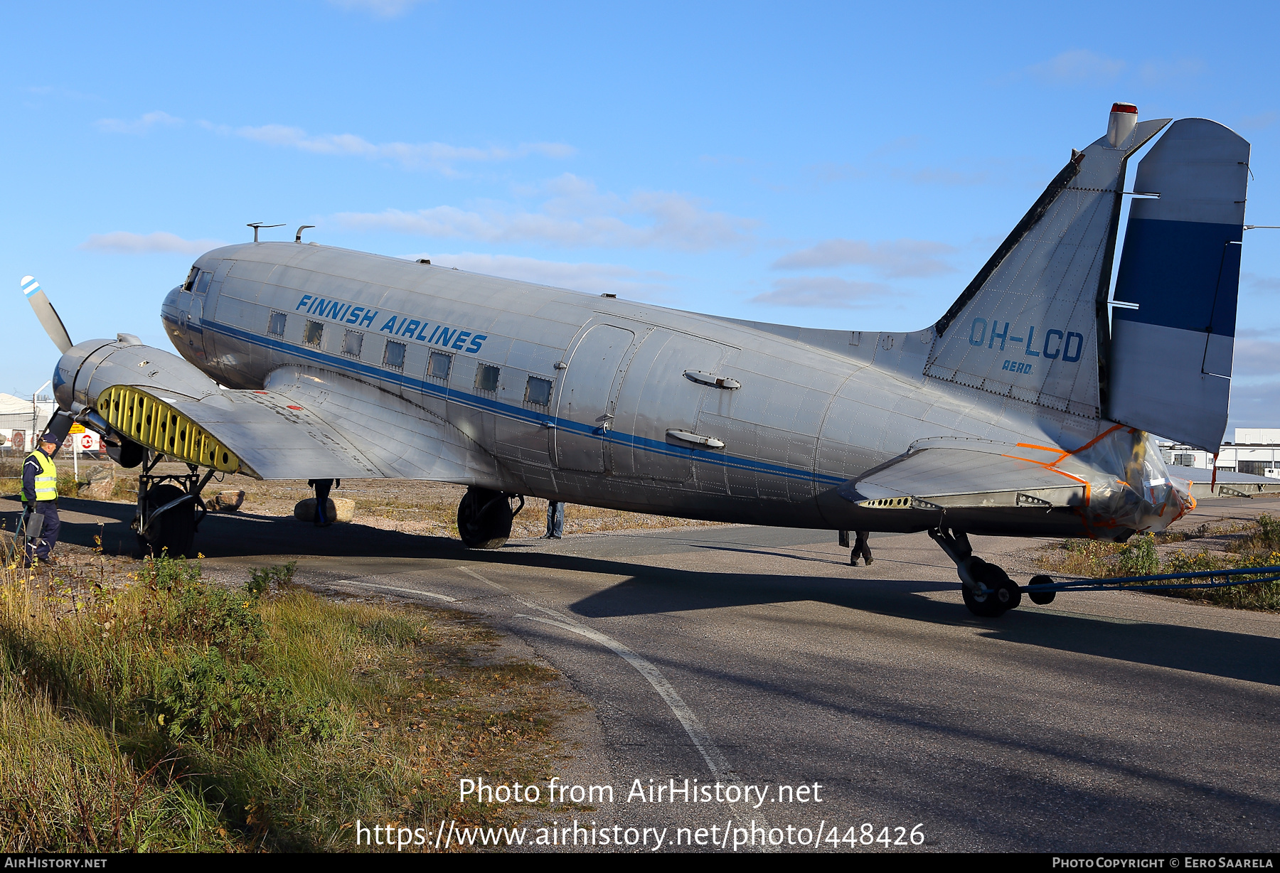 Aircraft Photo of OH-LCD | Douglas C-47A Skytrain | Aero - Finnish Airlines | AirHistory.net #448426