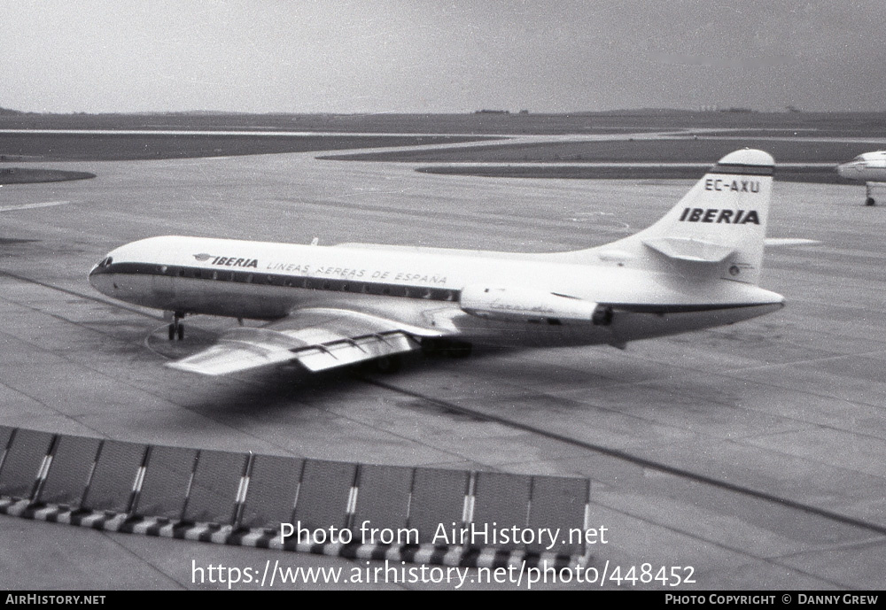 Aircraft Photo of EC-AXU | Sud SE-210 Caravelle VI-R | Iberia | AirHistory.net #448452