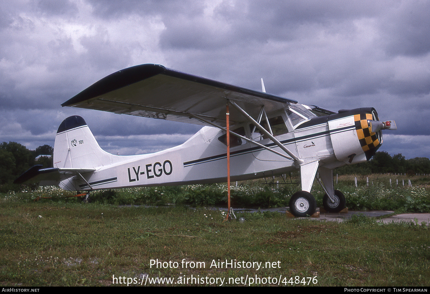 Aircraft Photo of LY-EGO | PZL-Okecie PZL-101A Gawron | AirHistory.net #448476