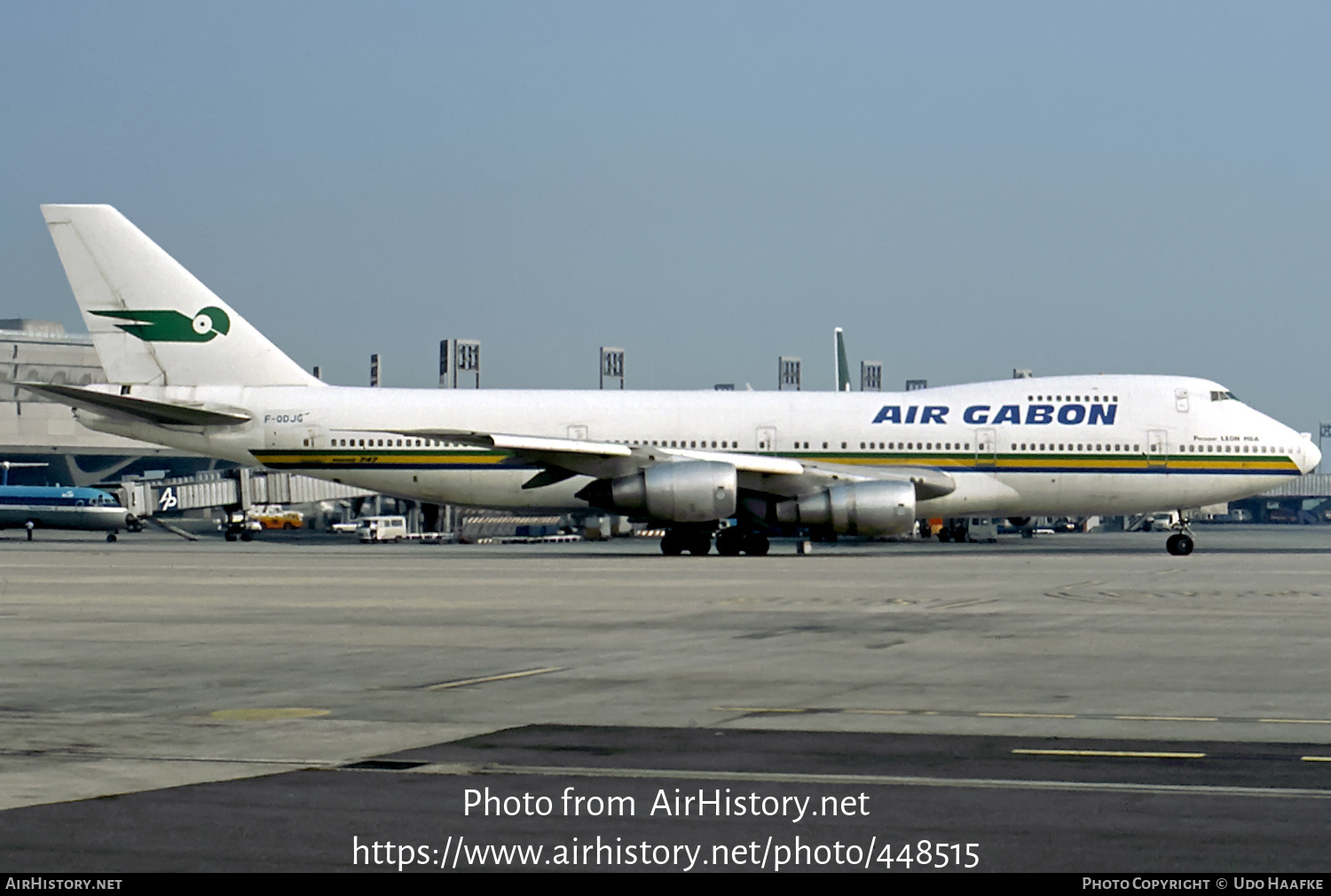 Aircraft Photo of F-ODJG | Boeing 747-2Q2BM | Air Gabon | AirHistory.net #448515