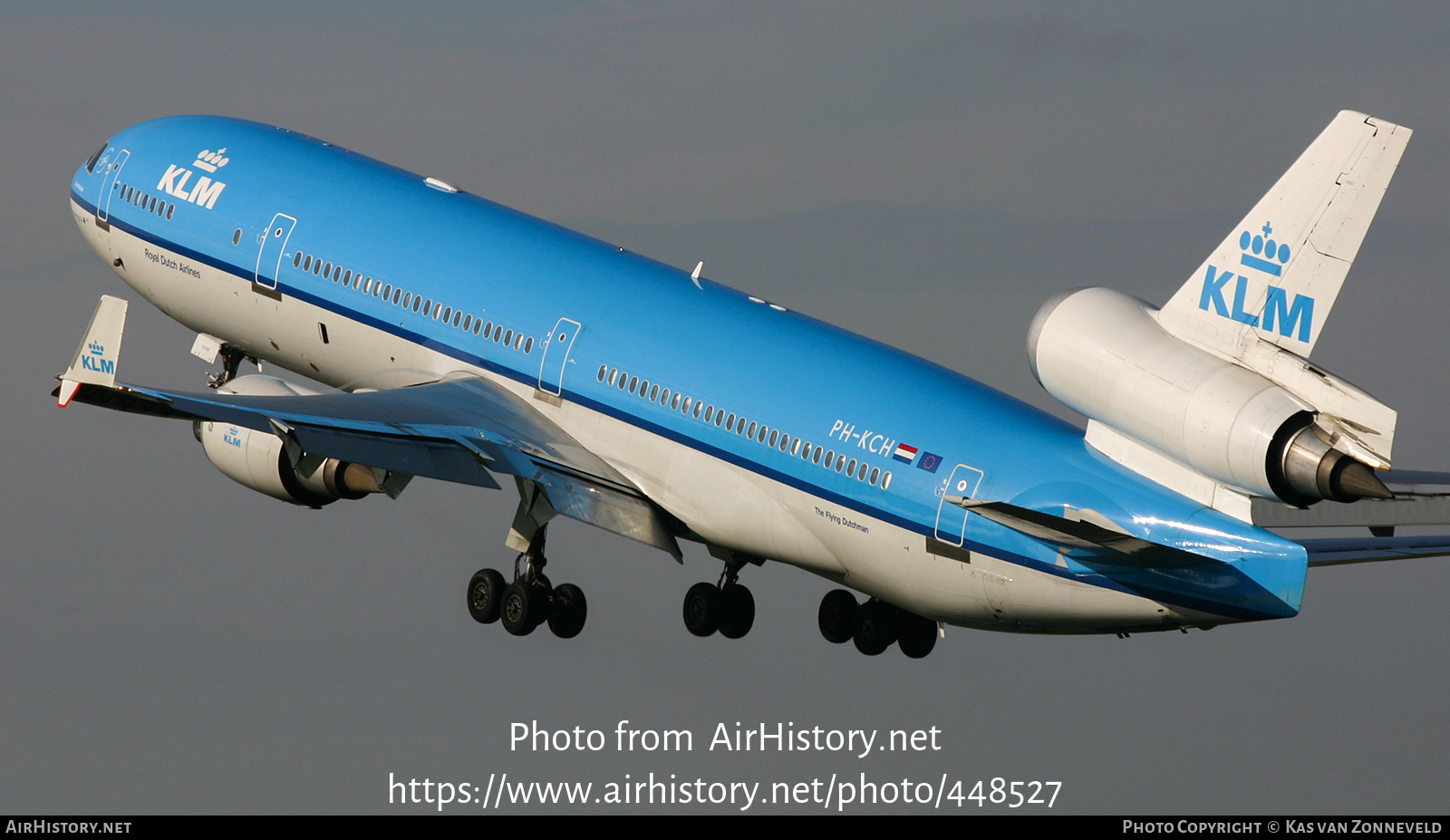 Aircraft Photo of PH-KCH | McDonnell Douglas MD-11 | KLM - Royal Dutch Airlines | AirHistory.net #448527