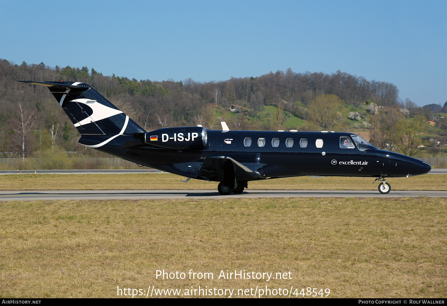 Aircraft Photo of D-ISJP | Cessna 525A CitationJet CJ2 | Excellent Air | AirHistory.net #448549