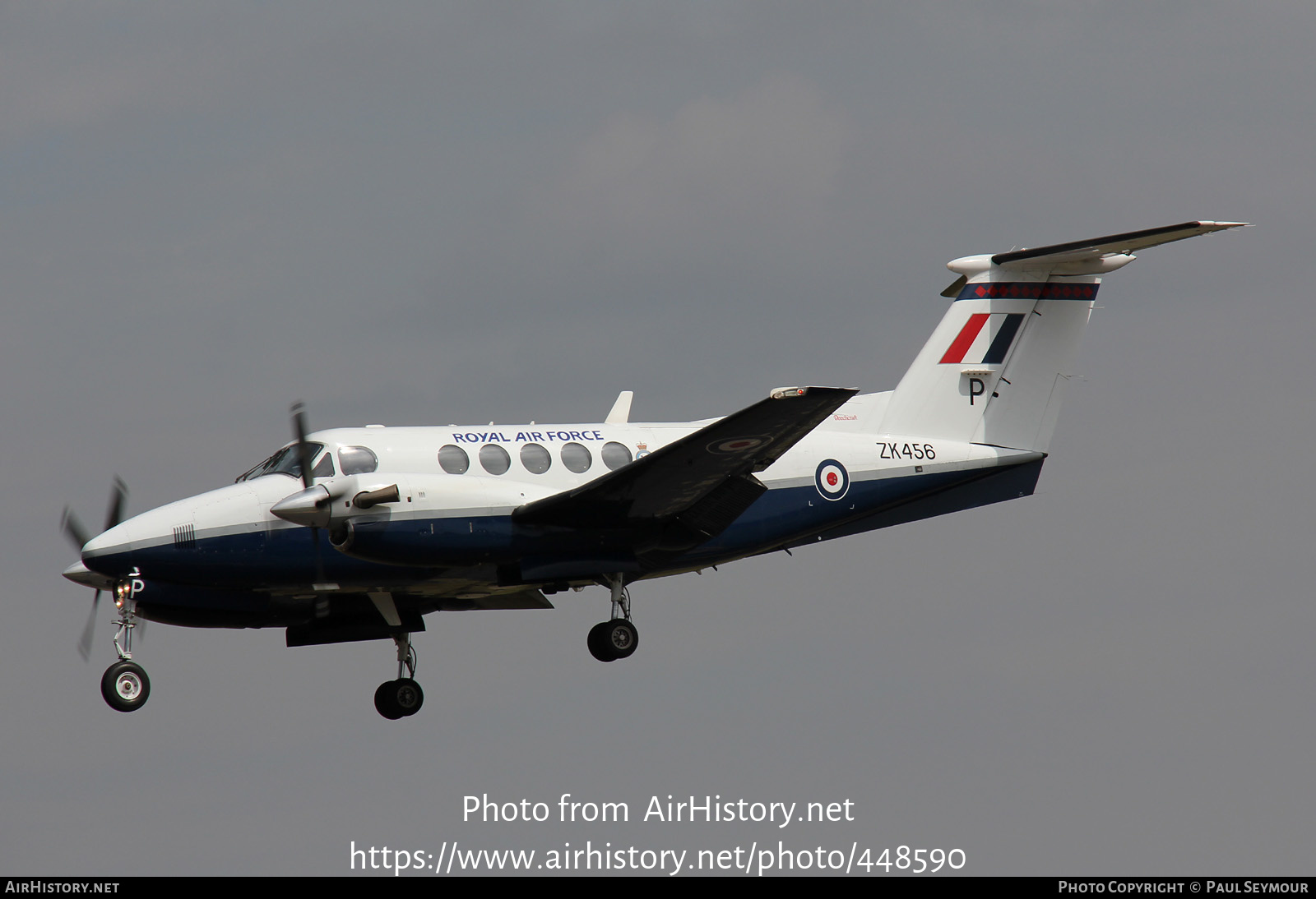 Aircraft Photo of ZK456 | Raytheon B200 King Air | UK - Air Force | AirHistory.net #448590