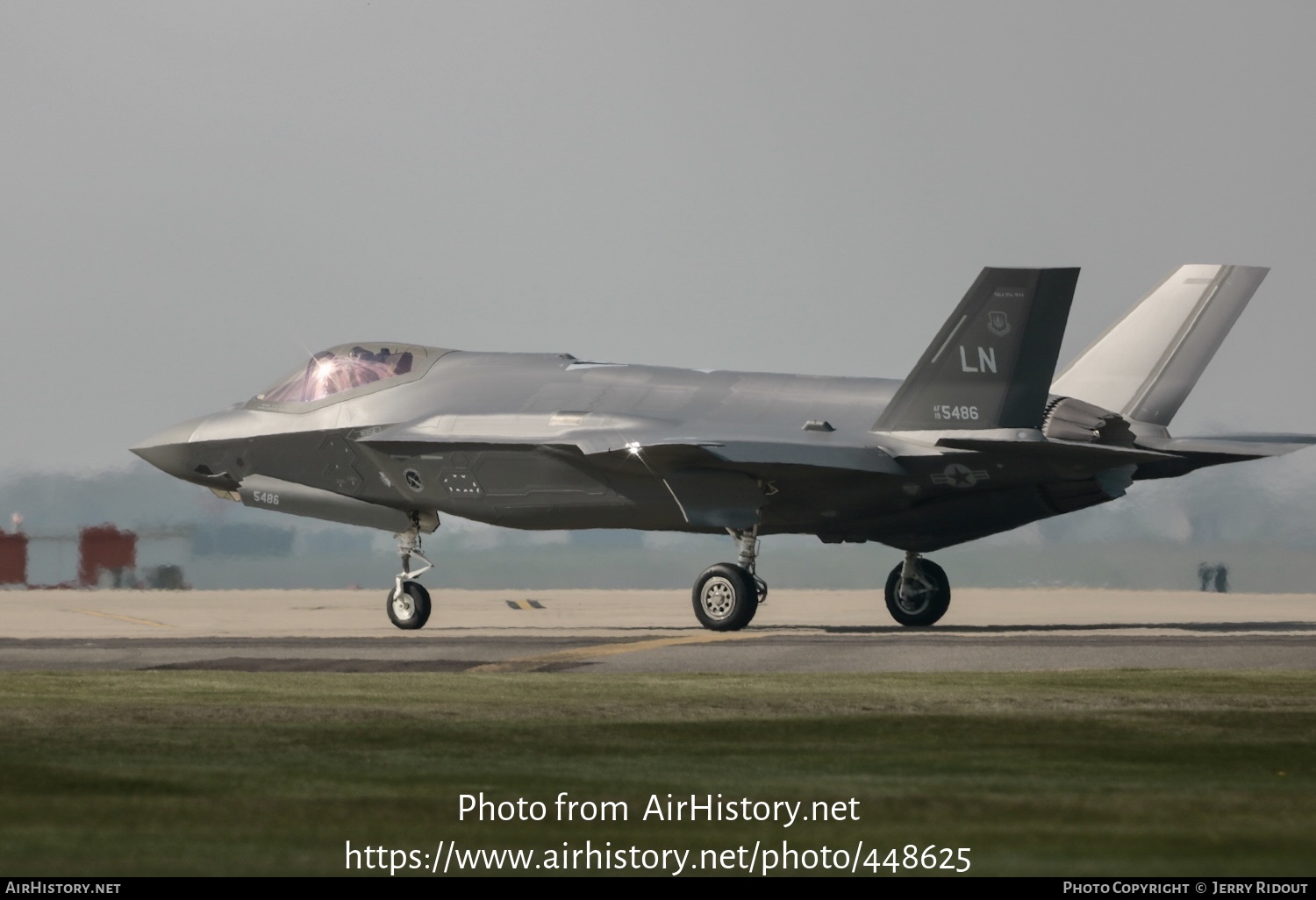 Aircraft Photo of 19-5486 / AF195486 | Lockheed Martin F-35A Lightning II | USA - Air Force | AirHistory.net #448625