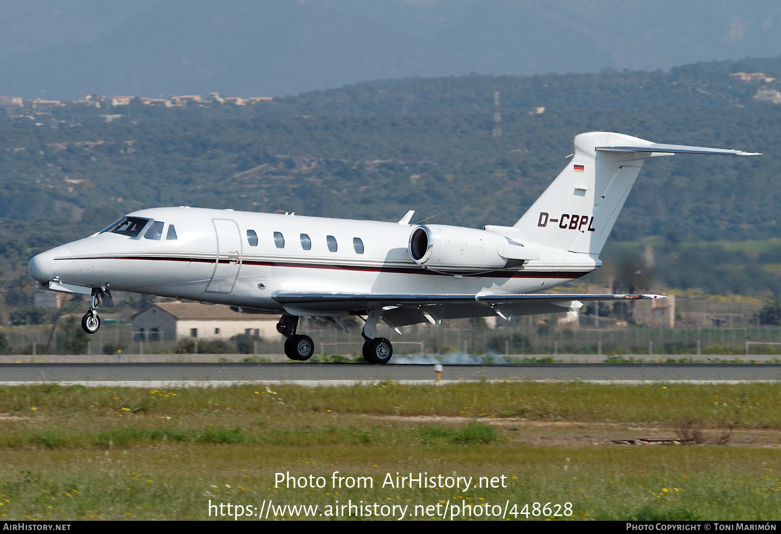 Aircraft Photo of D-CBPL | Cessna 650 Citation III | AirHistory.net #448628