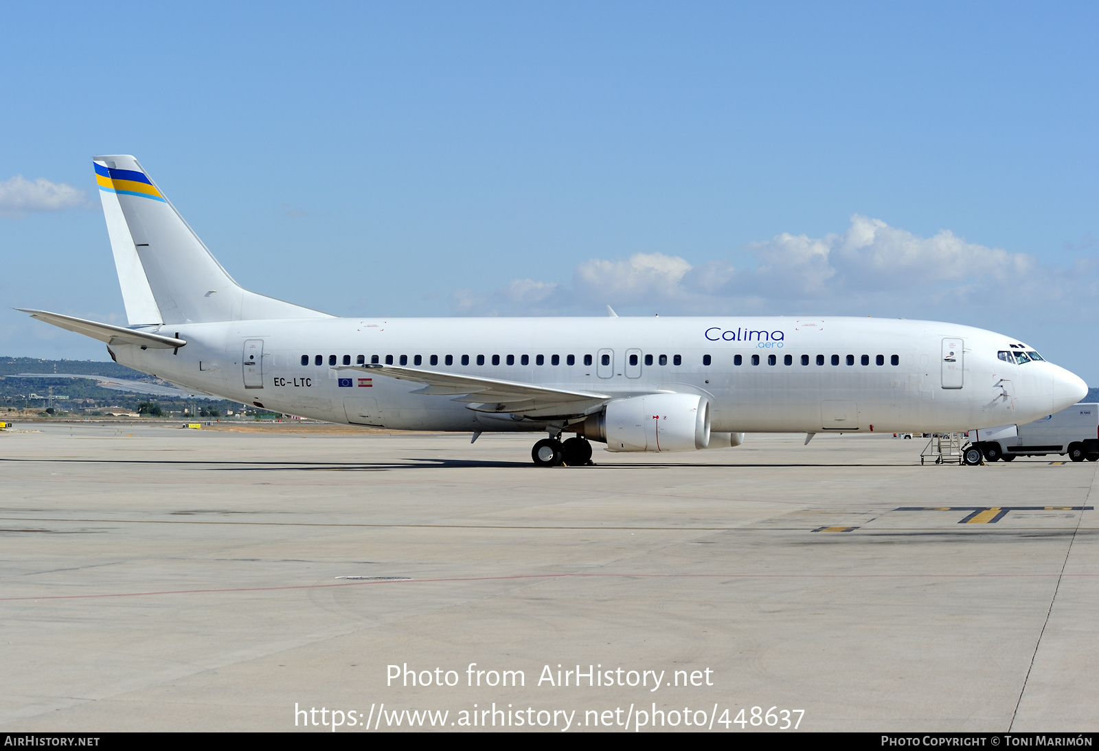 Aircraft Photo of EC-LTC | Boeing 737-436 | Calima Aero | AirHistory.net #448637