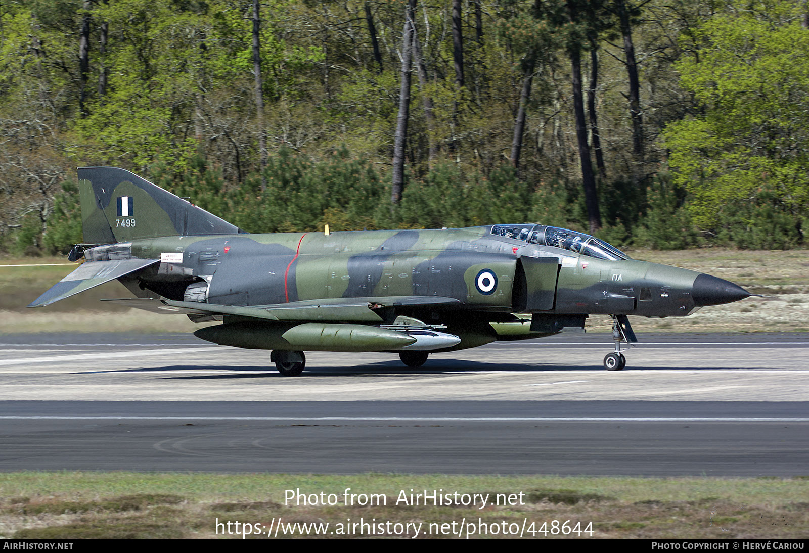 Aircraft Photo of 69-7499 | McDonnell Douglas RF-4E Phantom II | Greece - Air Force | AirHistory.net #448644