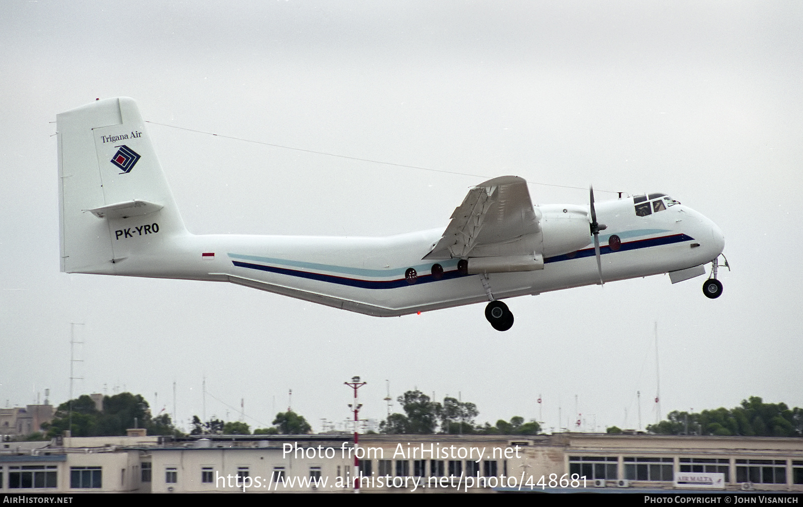 Aircraft Photo of PK-YRO | De Havilland Canada DHC-4A Caribou | Trigana Air | AirHistory.net #448681