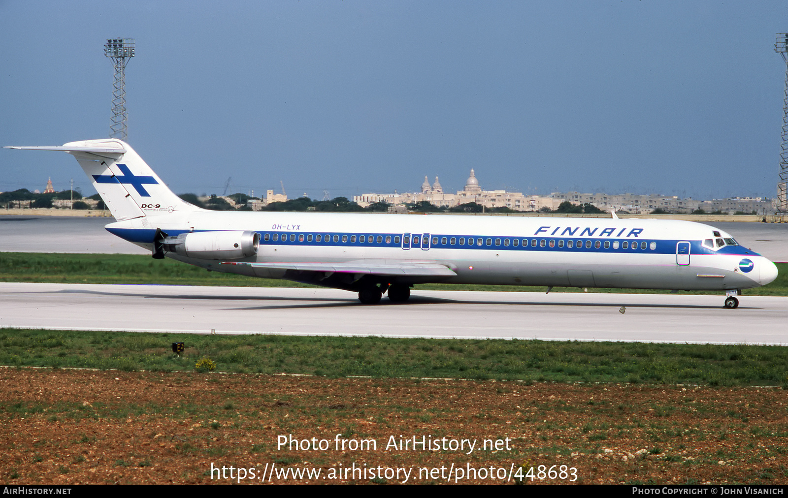 Aircraft Photo of OH-LYX | McDonnell Douglas DC-9-51 | Finnair | AirHistory.net #448683