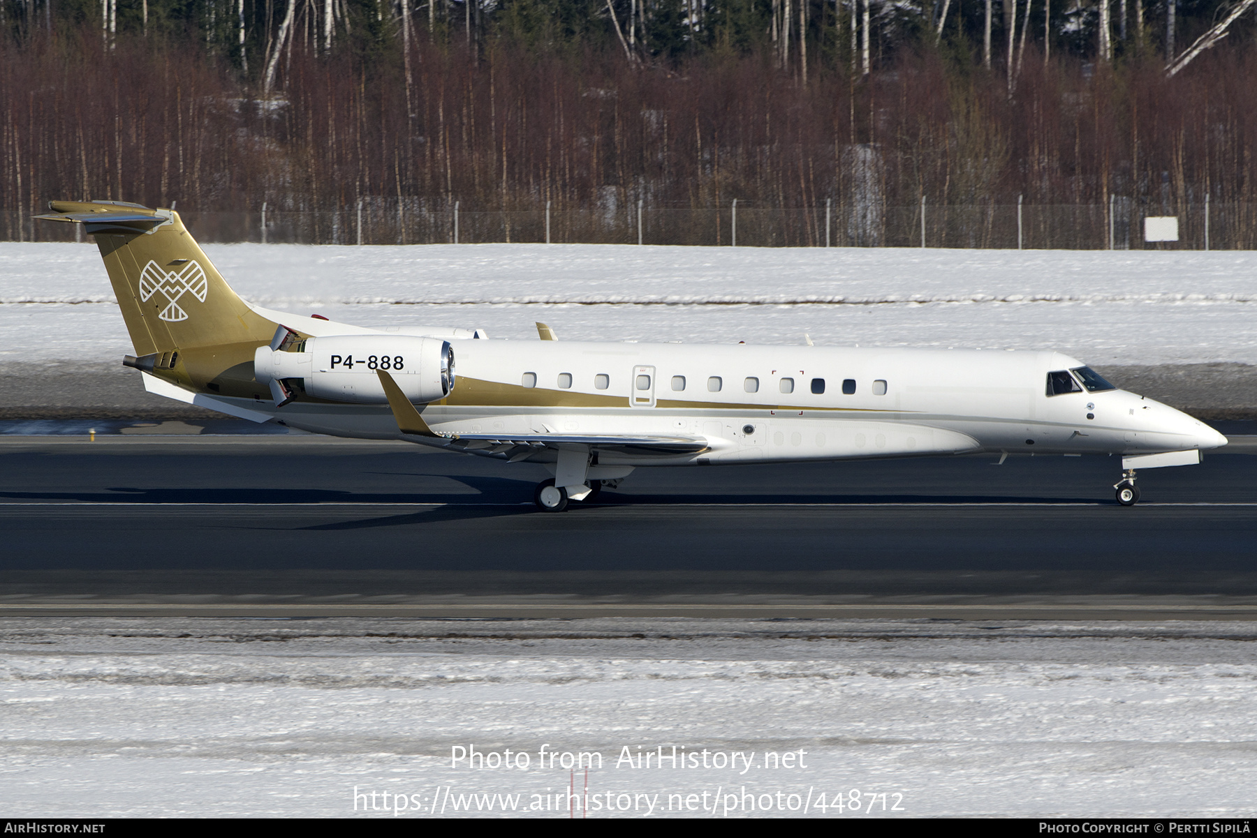 Aircraft Photo of P4-888 | Embraer Legacy 650 (EMB-135BJ) | AirHistory.net #448712