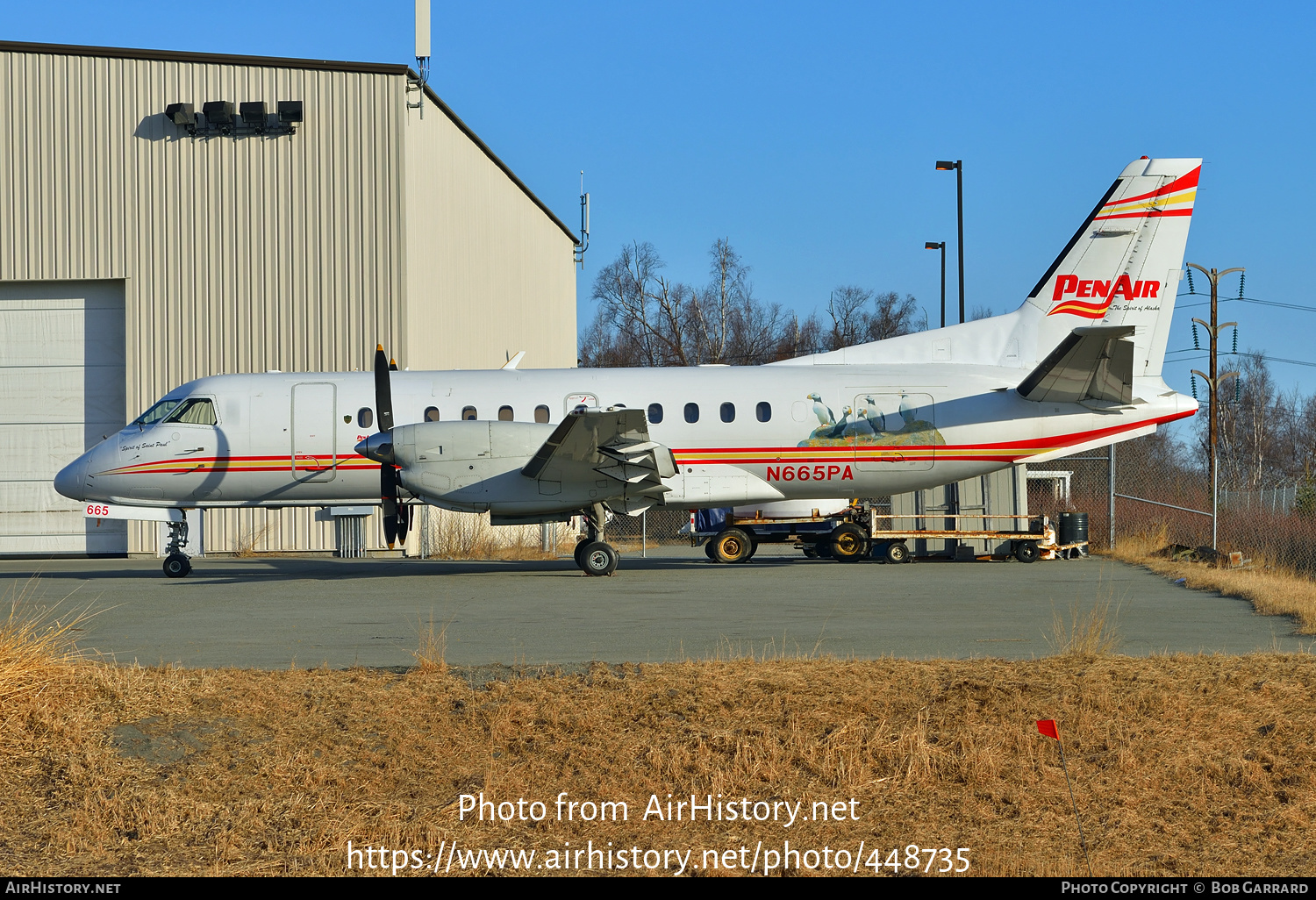 Aircraft Photo of N665PA | Saab 340B | Peninsula Airways - PenAir | AirHistory.net #448735