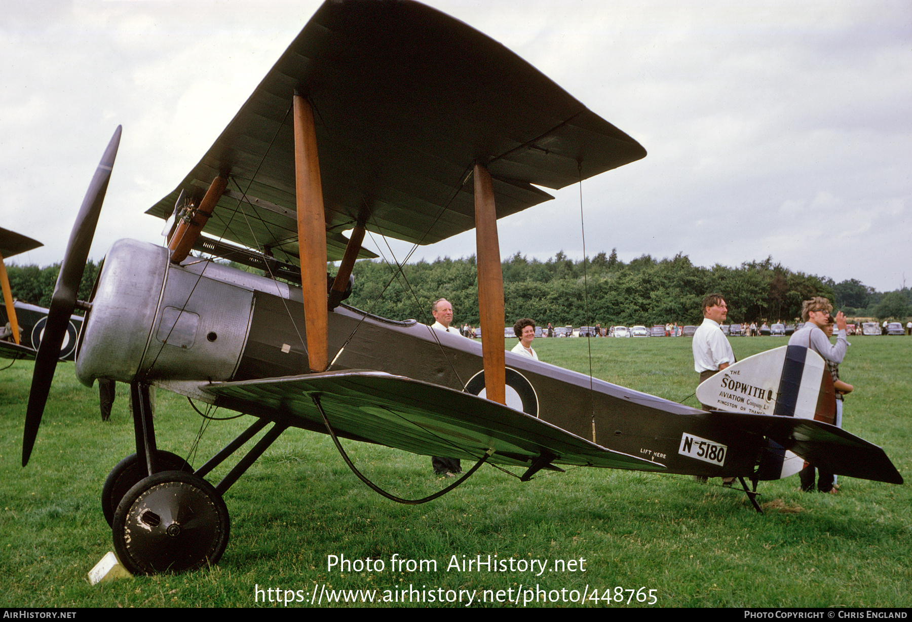 Aircraft Photo of G-EBKY / N5180 | Sopwith Pup | UK - Air Force | AirHistory.net #448765