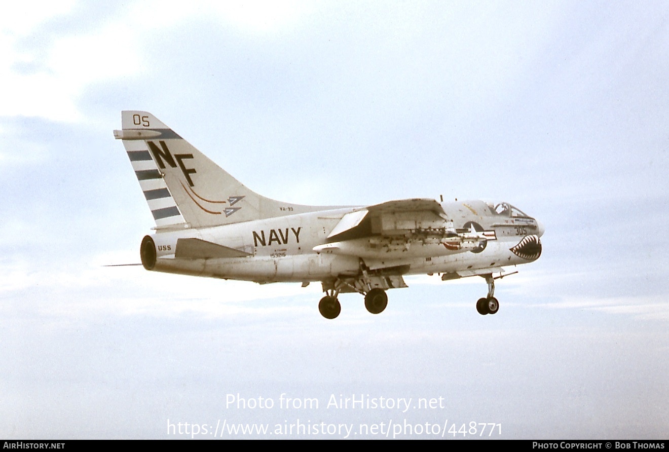 Aircraft Photo of 153215 | LTV A-7A Corsair II | USA - Navy | AirHistory.net #448771