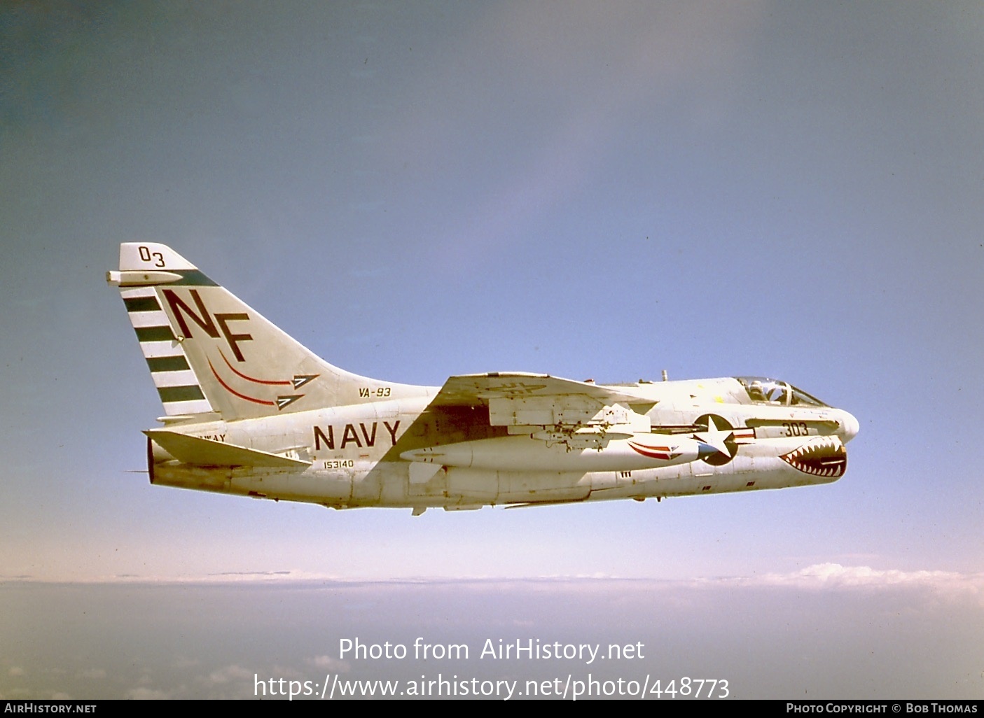 Aircraft Photo of 153140 | LTV A-7A Corsair II | USA - Navy | AirHistory.net #448773