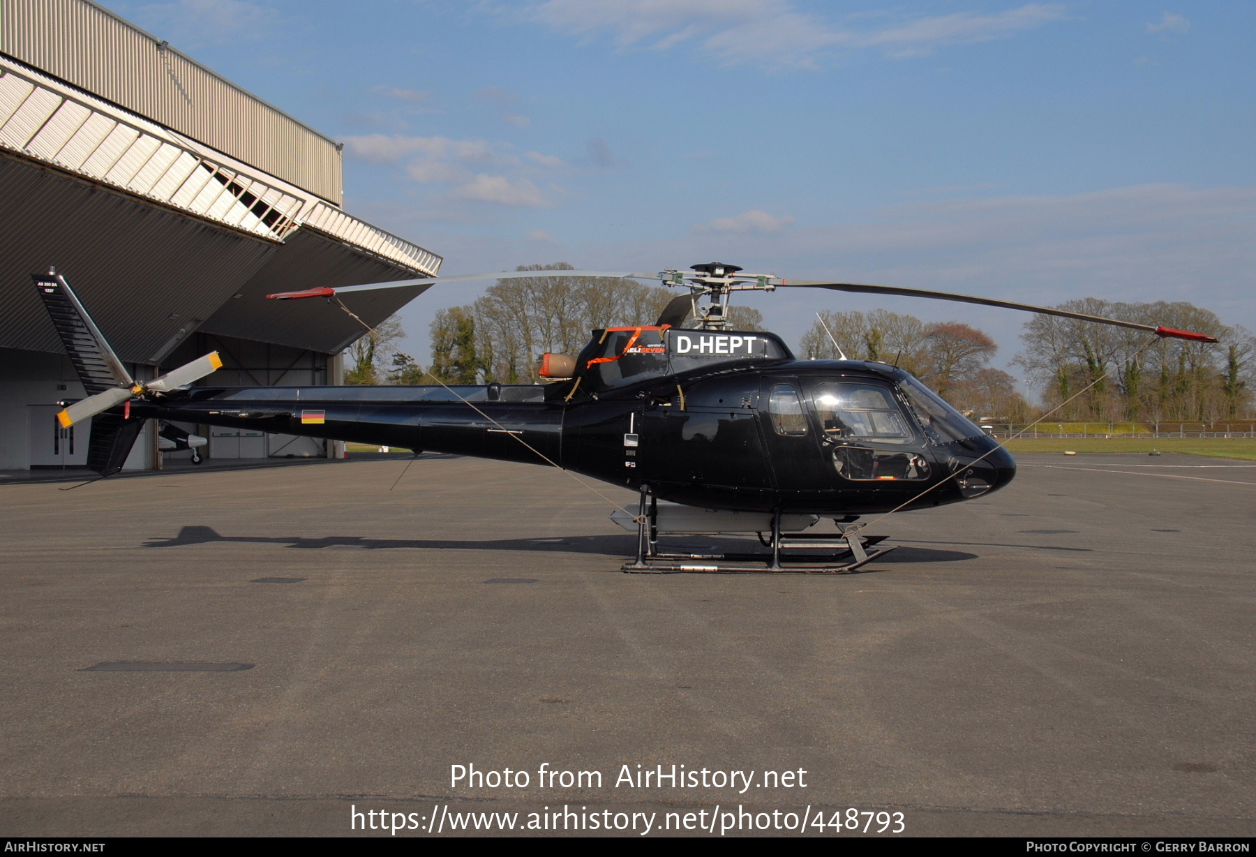 Aircraft Photo of D-HEPT | Aerospatiale AS-350BA Ecureuil | Heliseven Group | AirHistory.net #448793