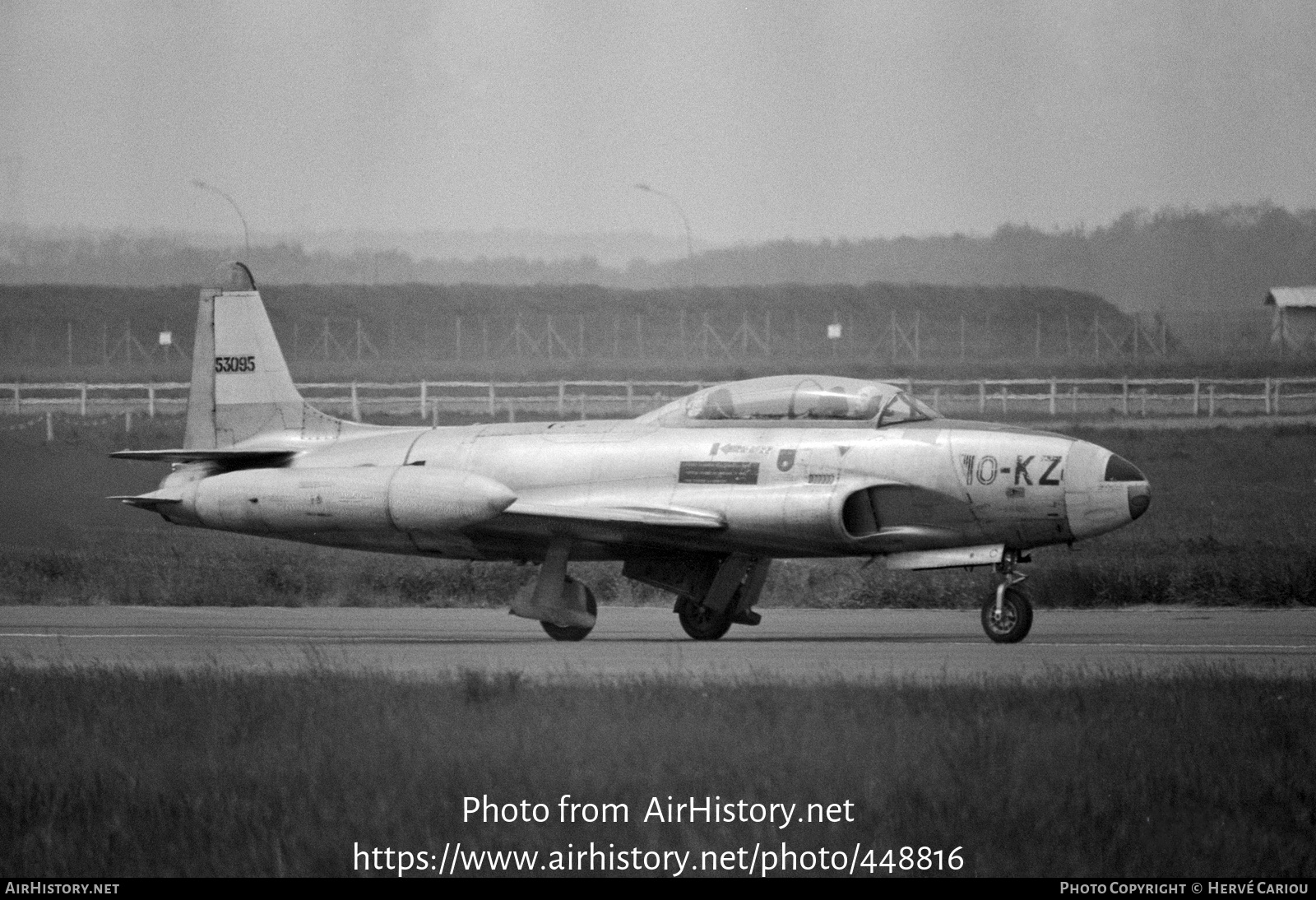 Aircraft Photo of 53095 | Lockheed T-33A | France - Air Force | AirHistory.net #448816