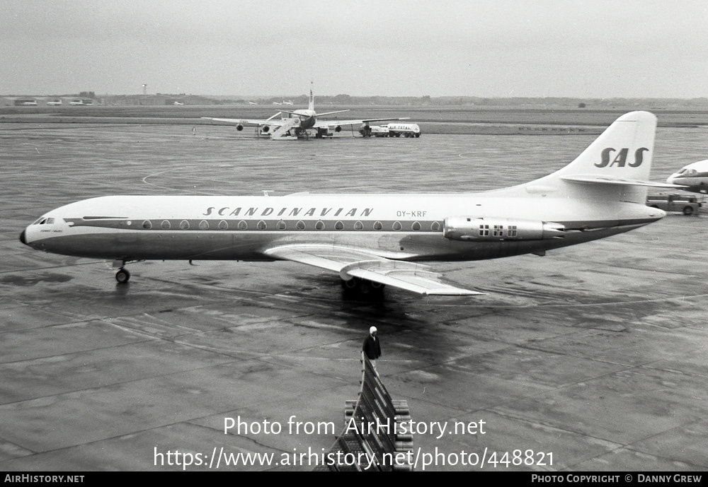 Aircraft Photo of OY-KRF | Sud SE-210 Caravelle III | Scandinavian Airlines - SAS | AirHistory.net #448821