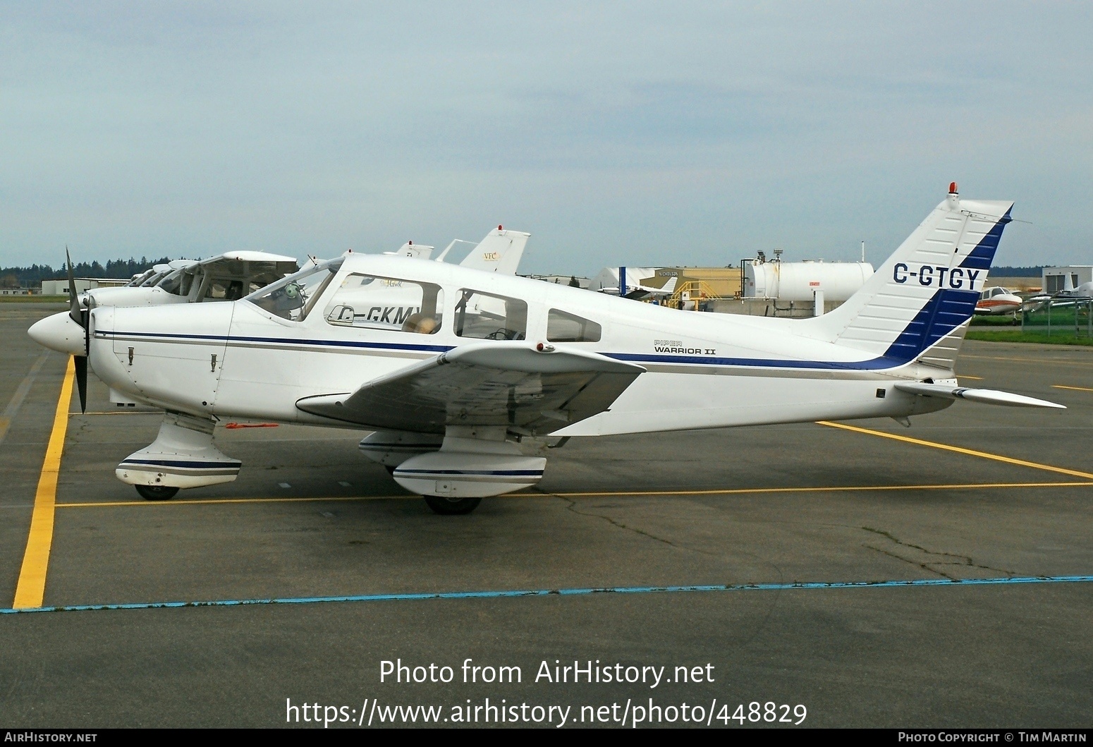 Aircraft Photo of C-GTGY | Piper PA-28-161 Cherokee Warrior II | AirHistory.net #448829