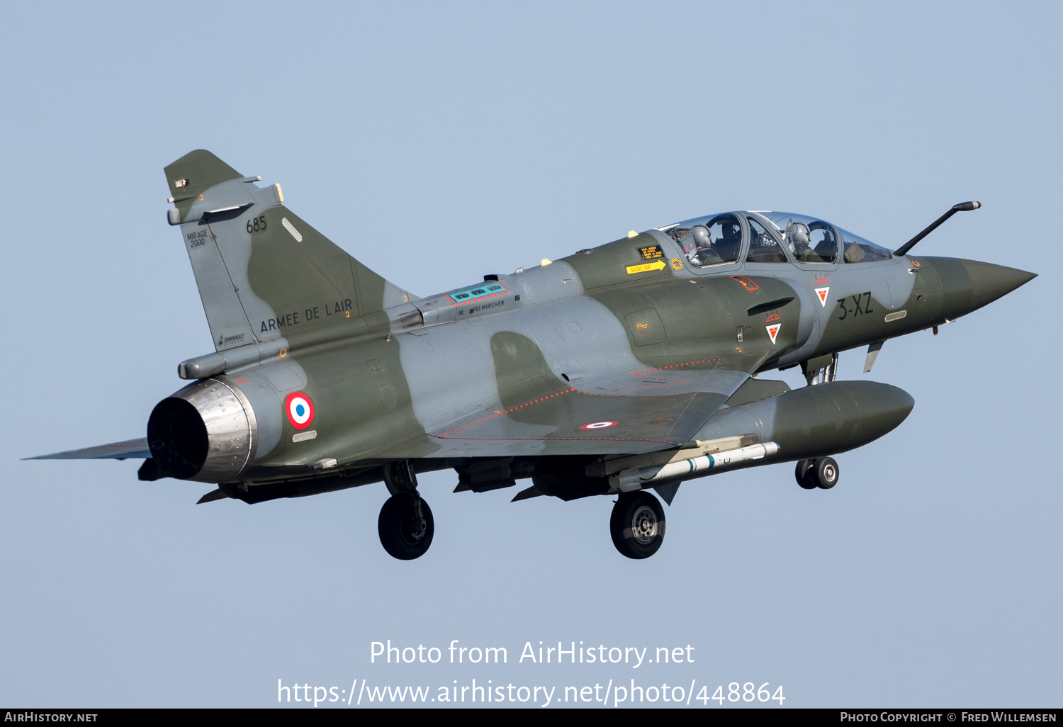 Aircraft Photo of 685 | Dassault Mirage 2000D | France - Air Force | AirHistory.net #448864