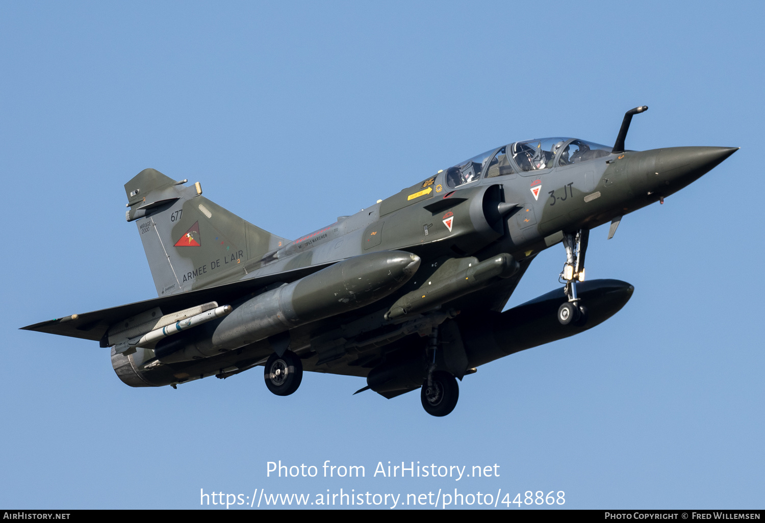 Aircraft Photo of 677 | Dassault Mirage 2000D | France - Air Force | AirHistory.net #448868