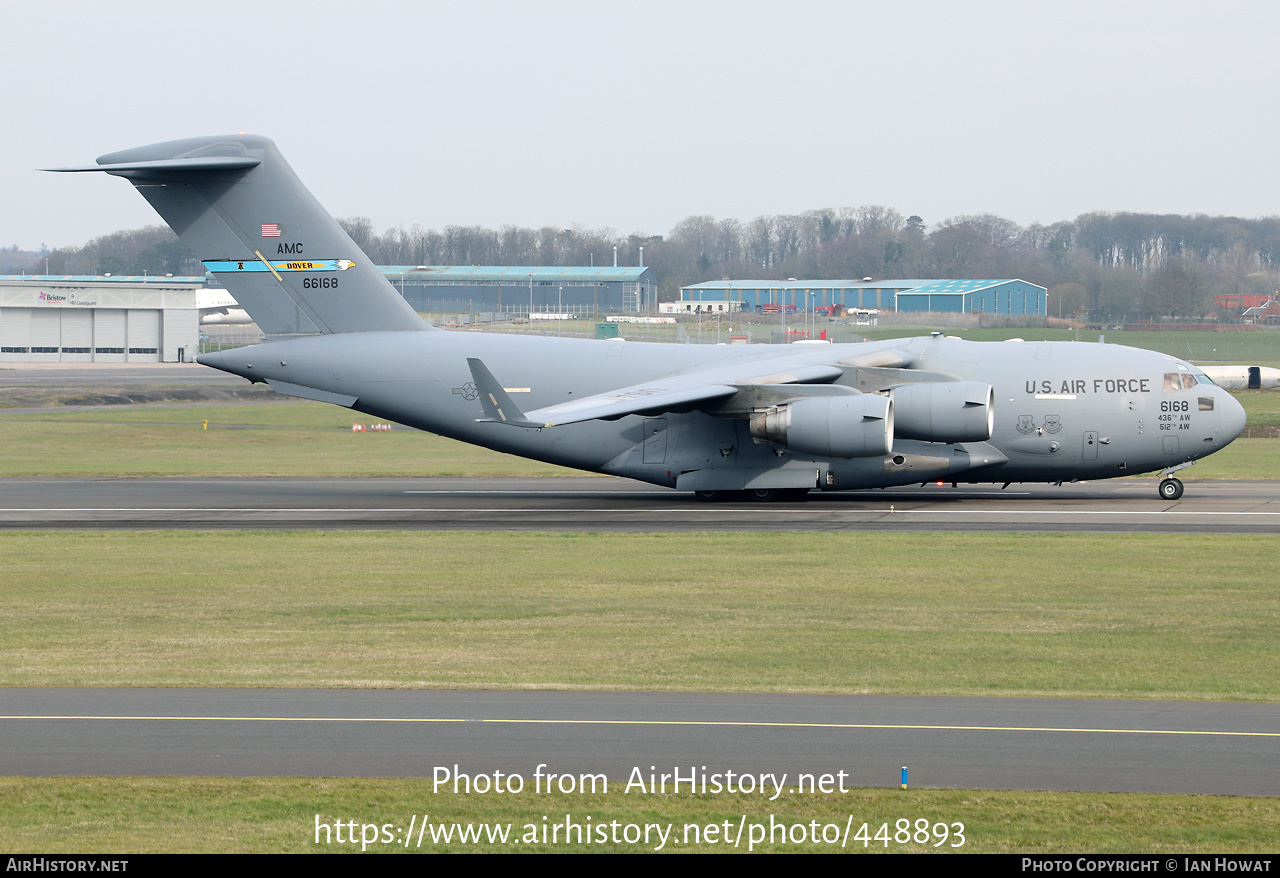 Aircraft Photo of 06-6168 / 66168 | Boeing C-17A Globemaster III | USA - Air Force | AirHistory.net #448893