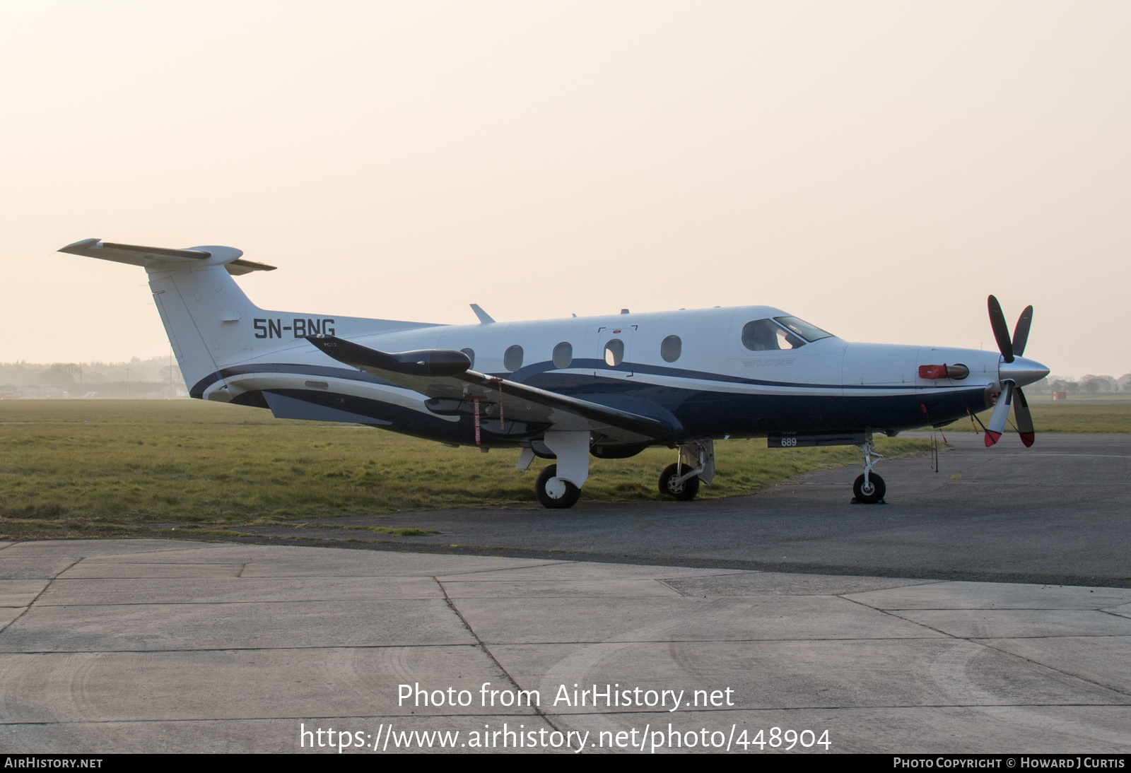 Aircraft Photo of 5N-BNG | Pilatus PC-12/47 | AirHistory.net #448904