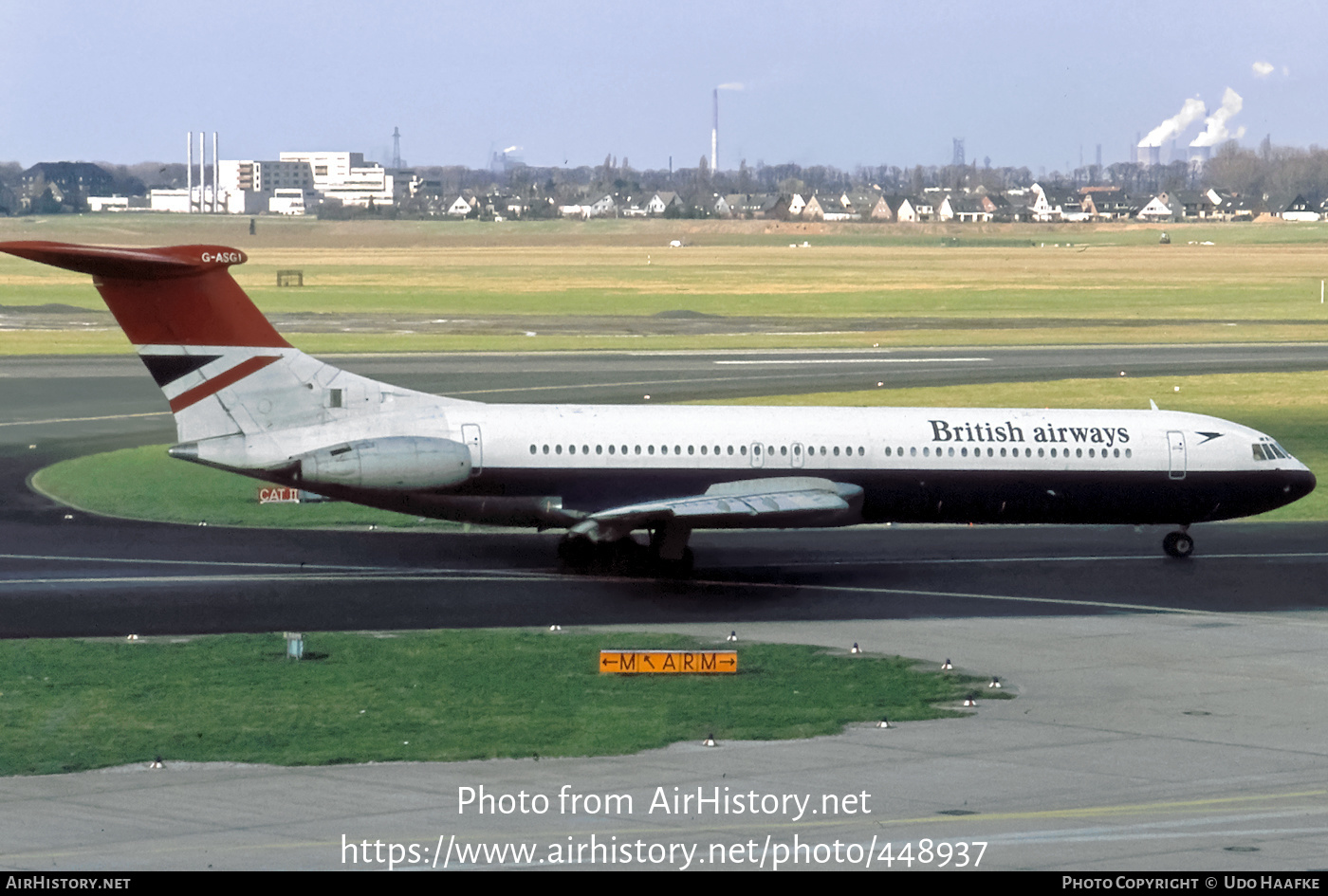 Aircraft Photo of G-ASGI | Vickers Super VC10 Srs1151 | British Airways | AirHistory.net #448937