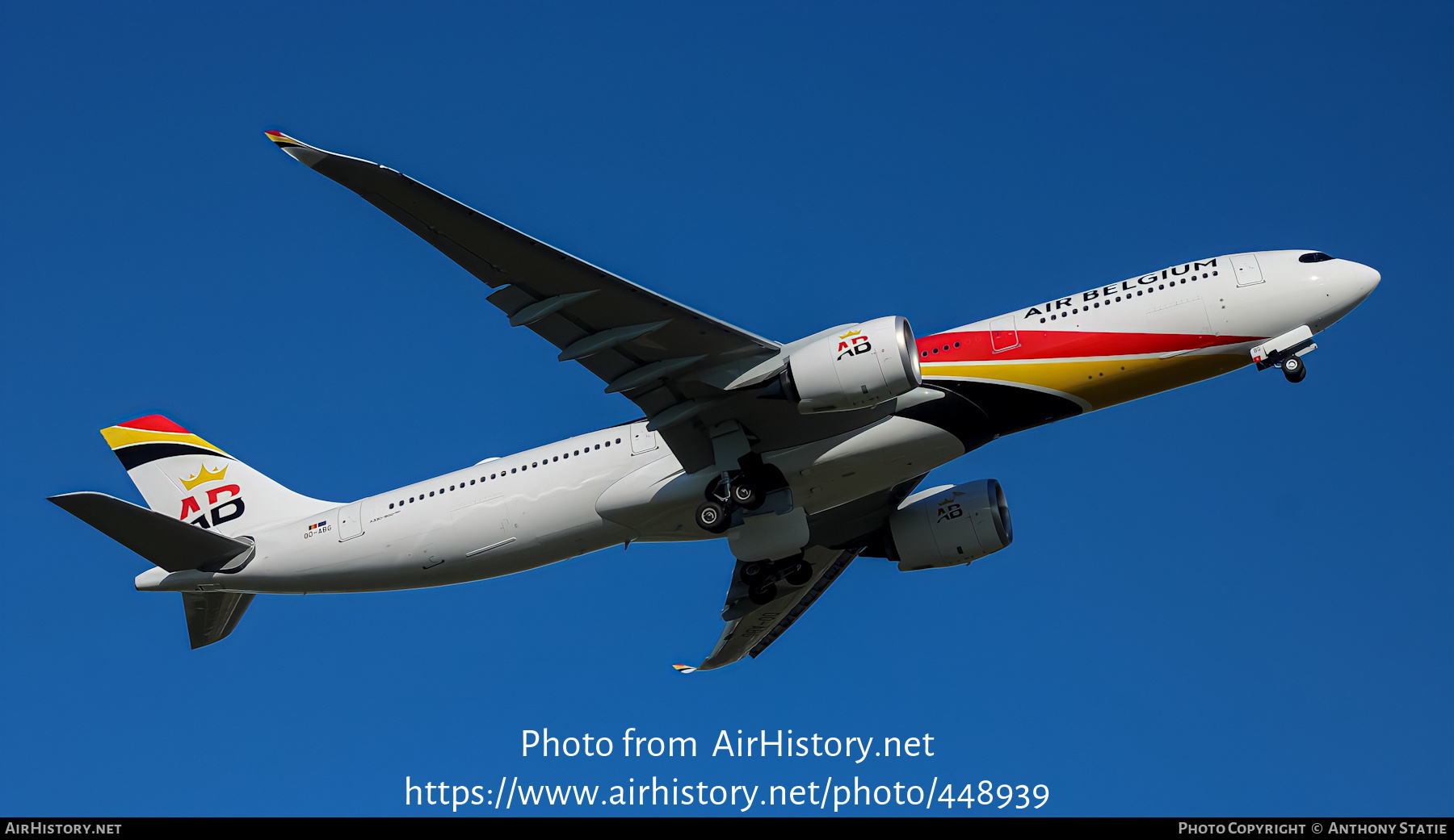 Aircraft Photo of OO-ABG | Airbus A330-941N | Air Belgium | AirHistory.net #448939