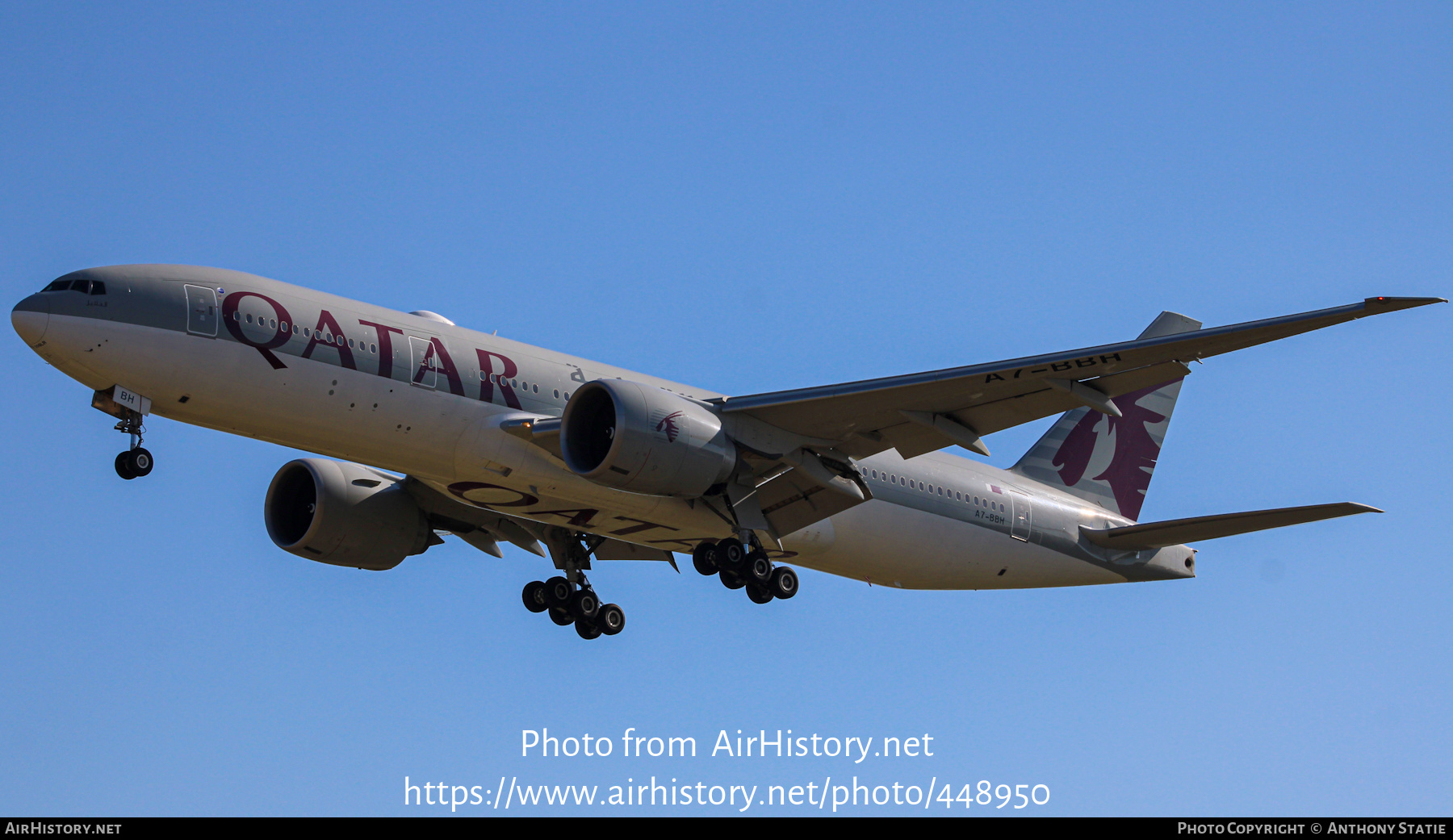 Aircraft Photo of A7-BBH | Boeing 777-2DZ/LR | Qatar Airways | AirHistory.net #448950