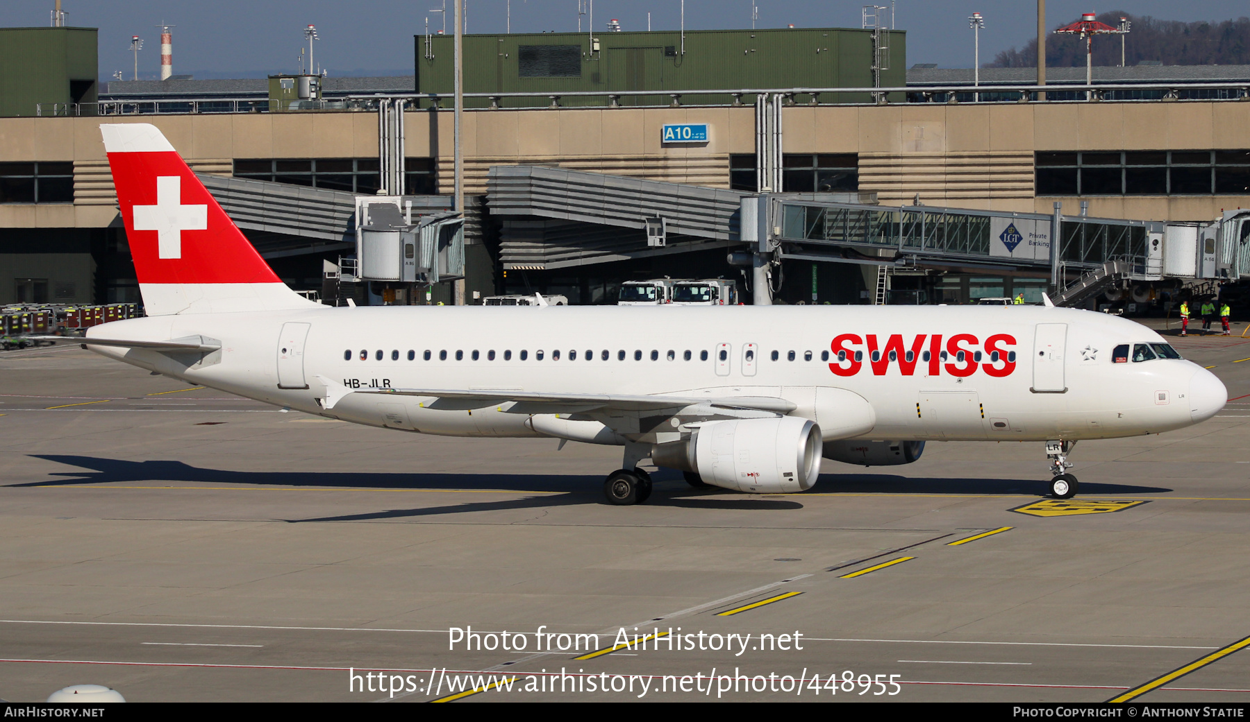 Aircraft Photo of HB-JLR | Airbus A320-214 | Swiss International Air Lines | AirHistory.net #448955