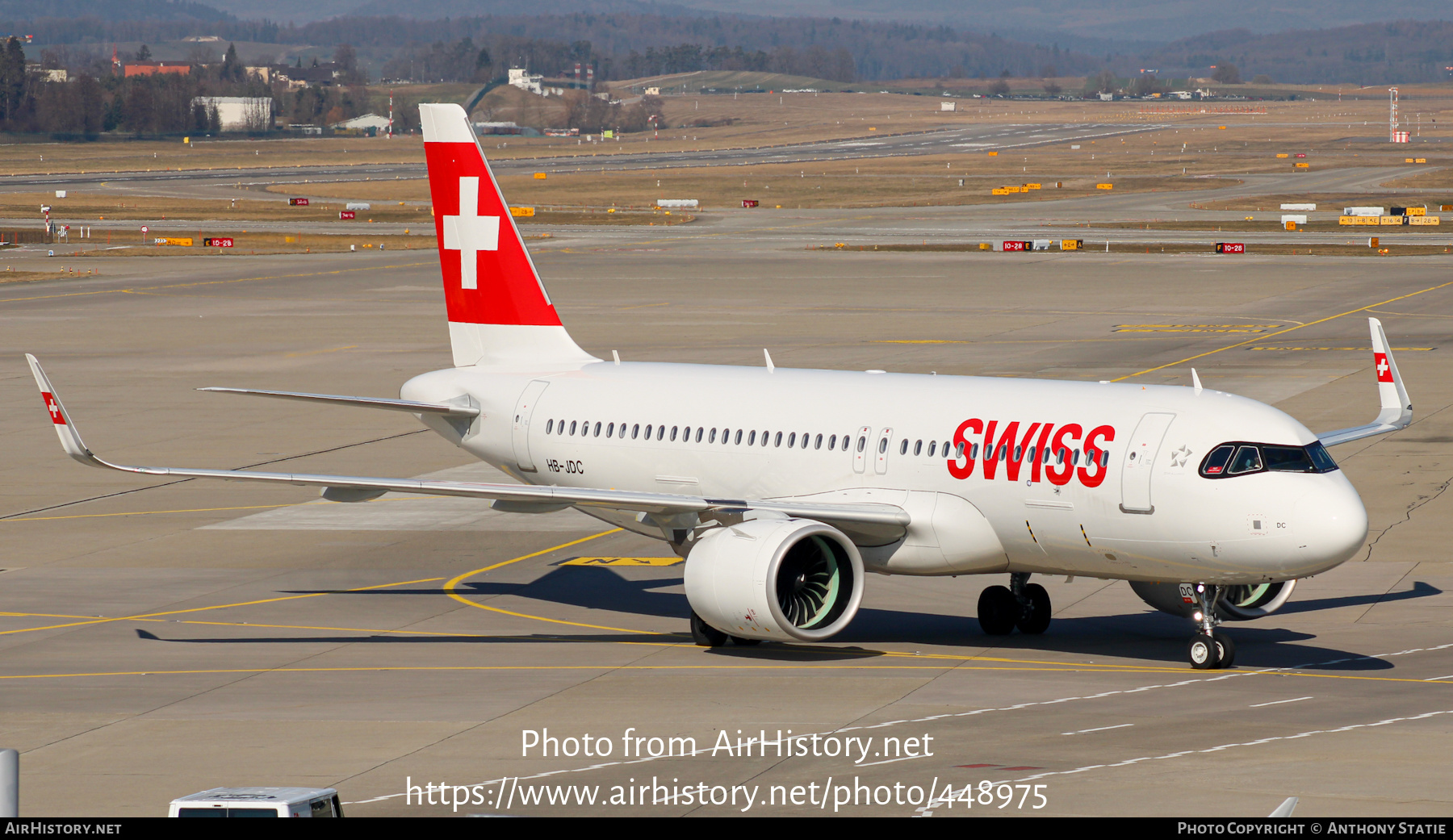 Aircraft Photo of HB-JDC | Airbus A320-271N | Swiss International Air Lines | AirHistory.net #448975