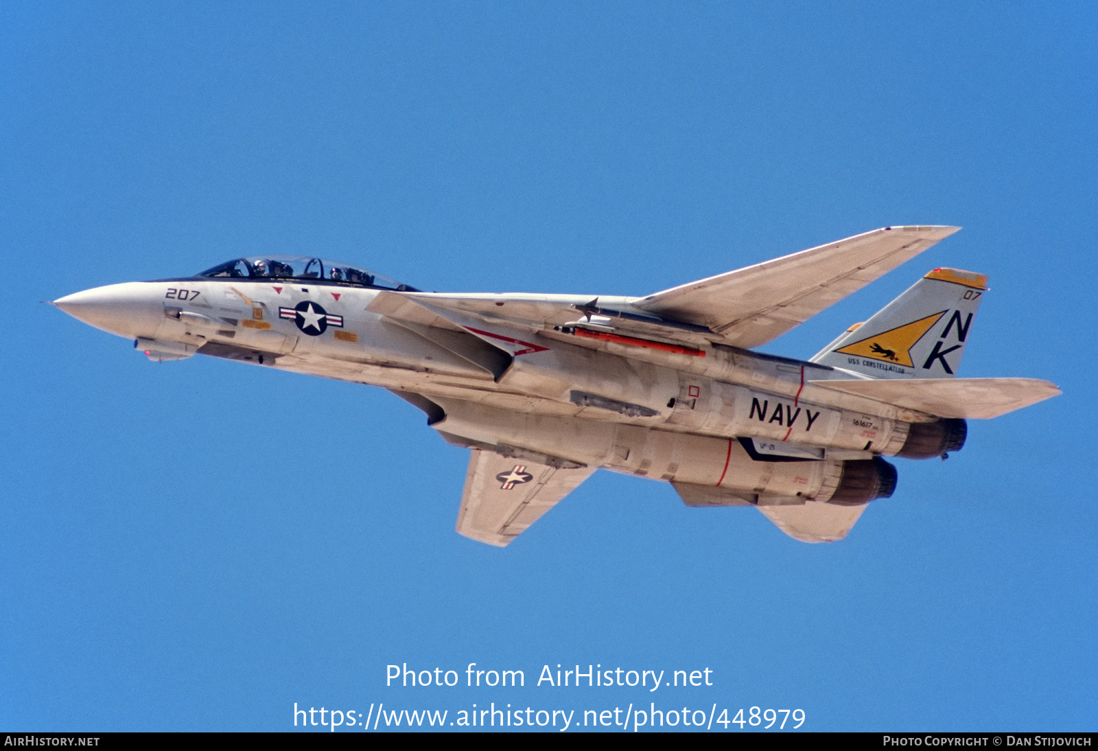 Aircraft Photo of 161617 | Grumman F-14A Tomcat | USA - Navy | AirHistory.net #448979