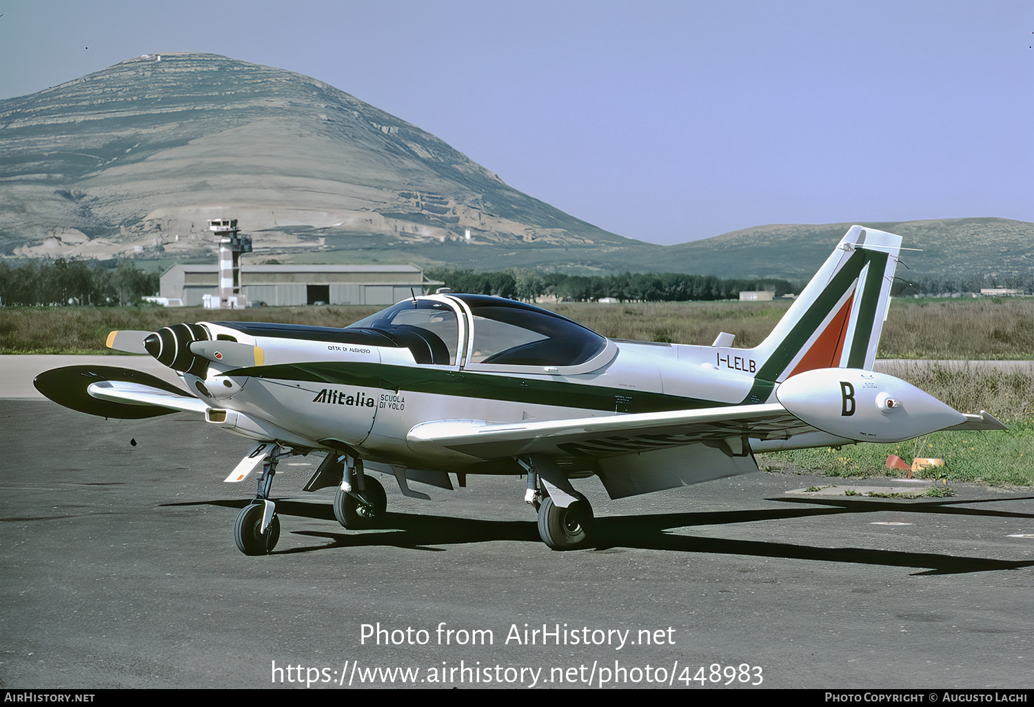 Aircraft Photo of I-LELB | SIAI-Marchetti SF-260C | Alitalia - Scuola di Volo | AirHistory.net #448983