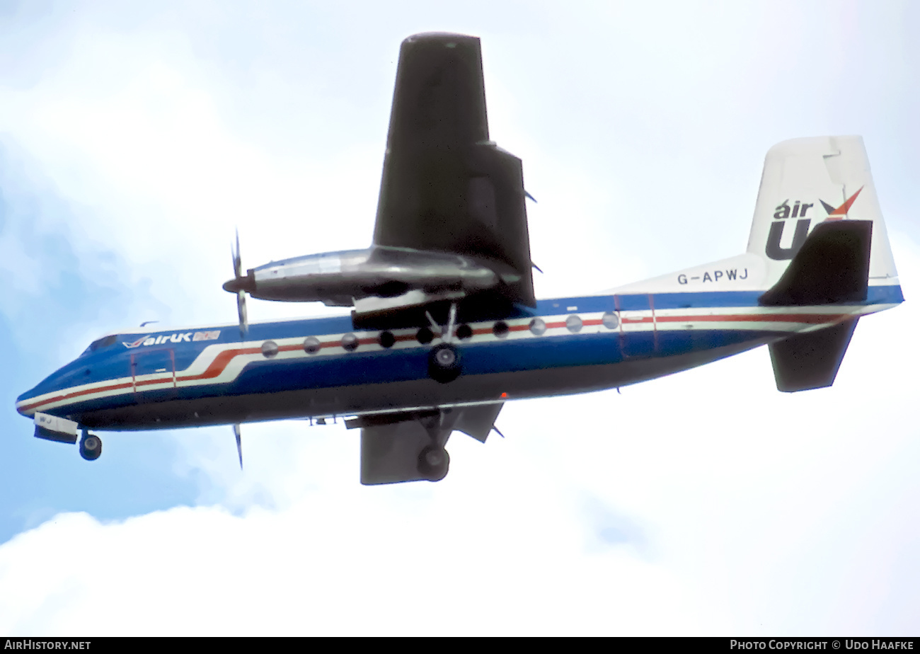 Aircraft Photo of G-APWJ | Handley Page HPR-7 Herald 201 | Air UK | AirHistory.net #448986