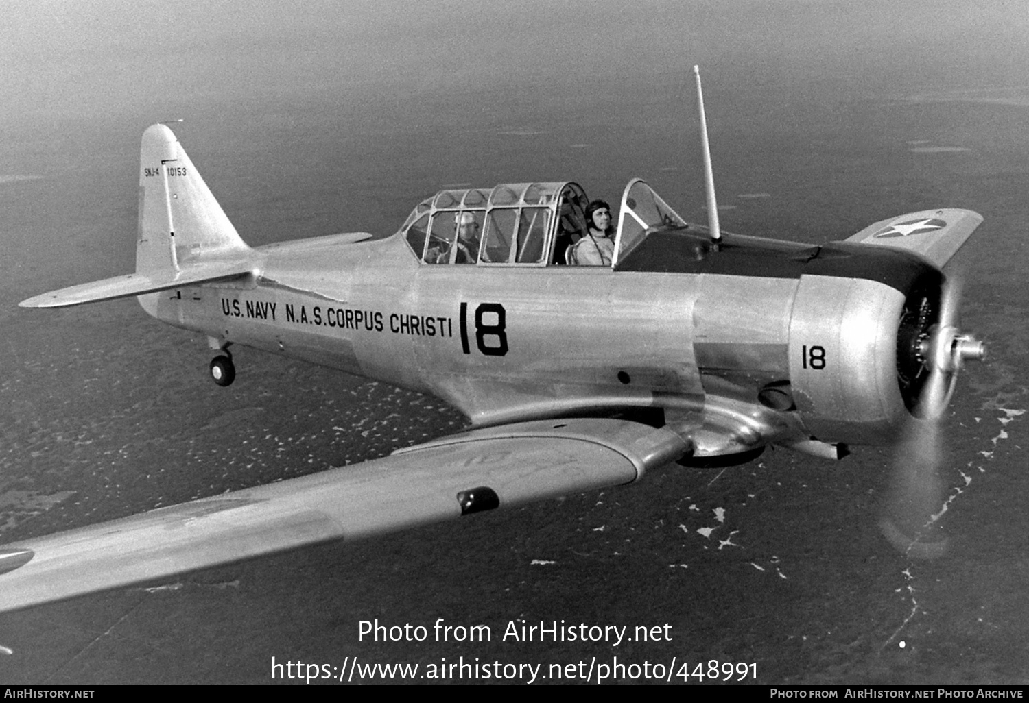 Aircraft Photo Of 10153 North American Snj 4 Texan Usa Navy