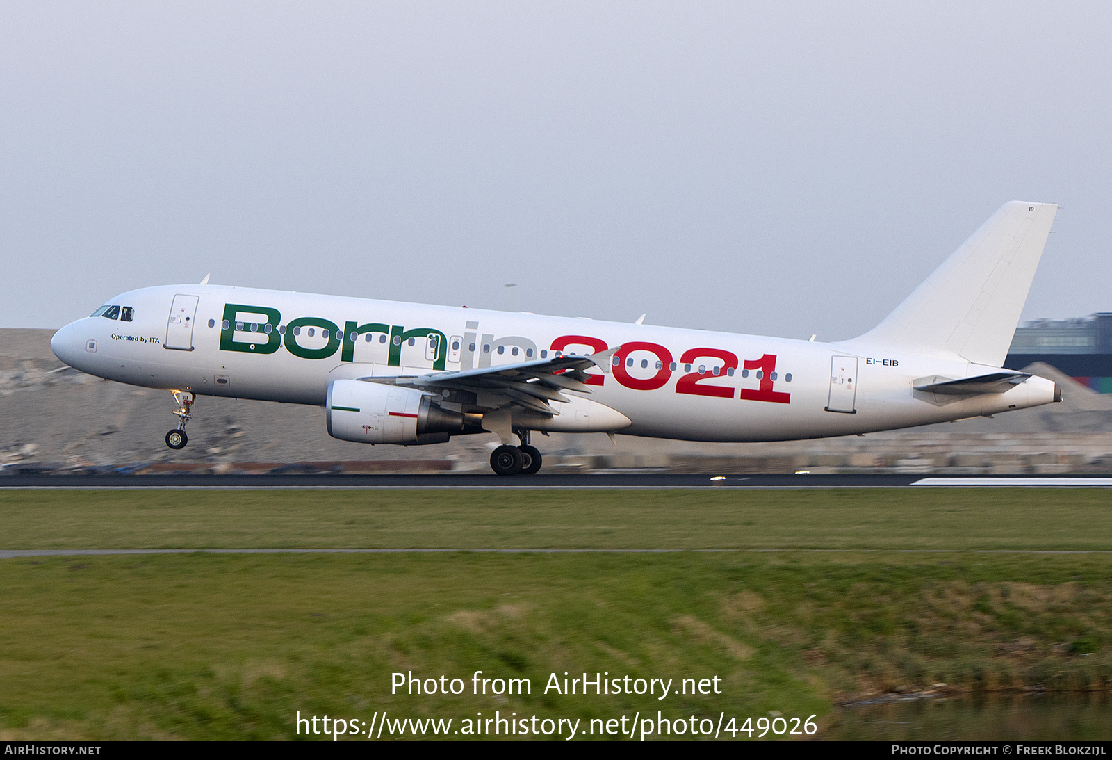 Aircraft Photo of EI-EIB | Airbus A320-216 | ITA Airways | AirHistory.net #449026