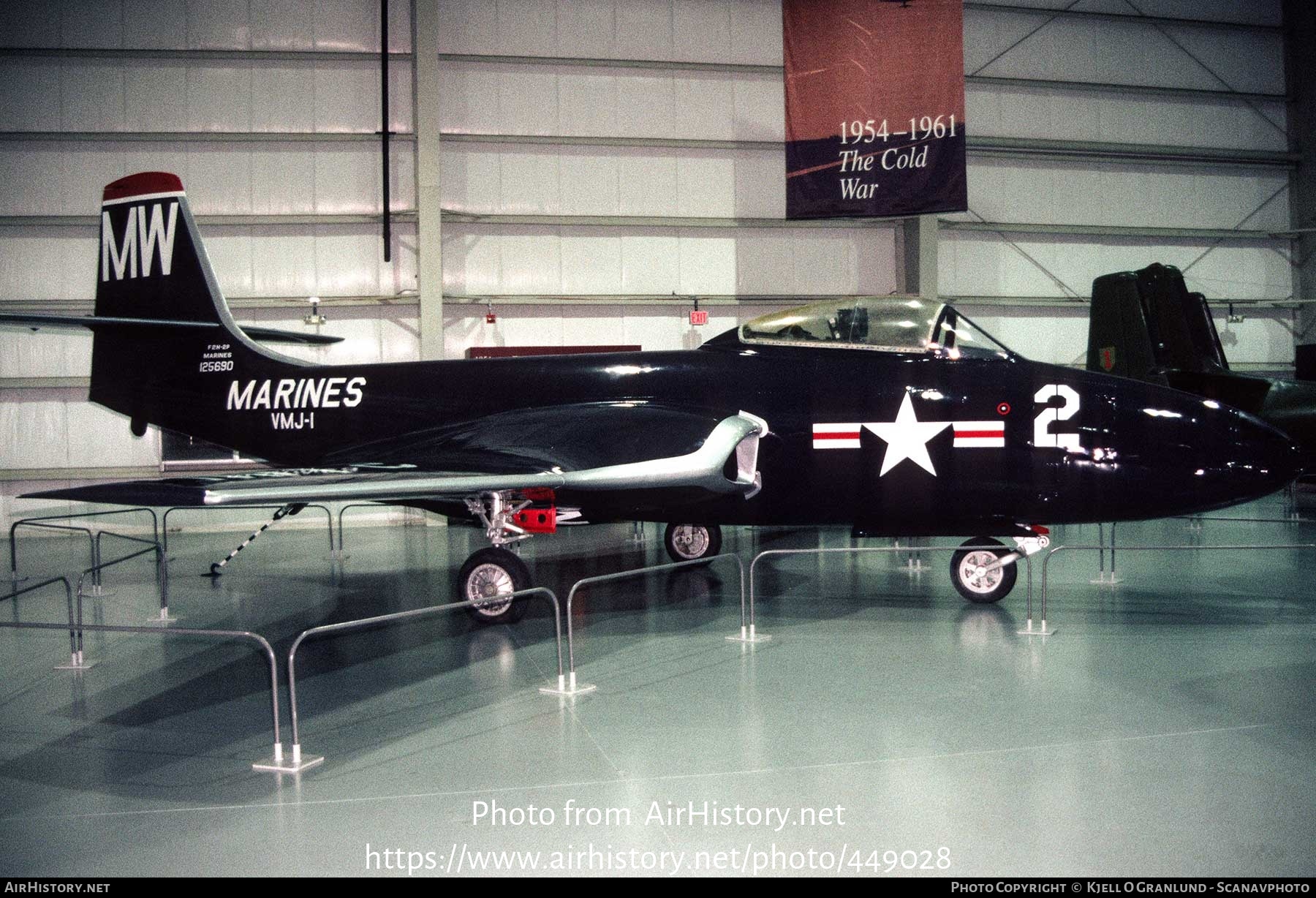 Aircraft Photo of 125690 | McDonnell F2H-2P Banshee | USA - Marines | AirHistory.net #449028