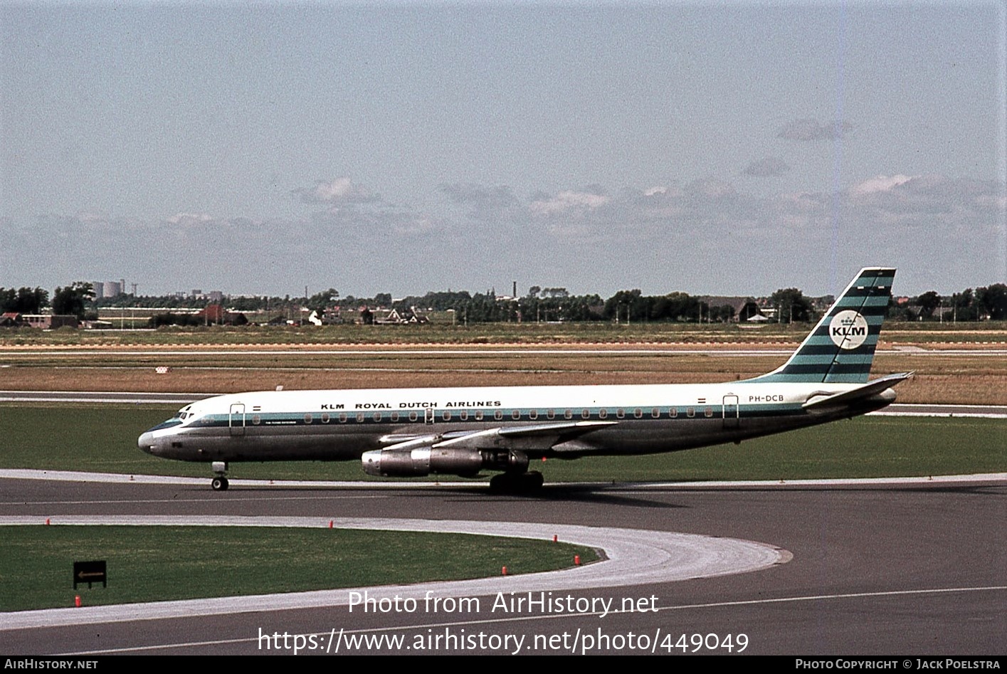 Aircraft Photo of PH-DCB | Douglas DC-8-33 | KLM - Royal Dutch Airlines | AirHistory.net #449049