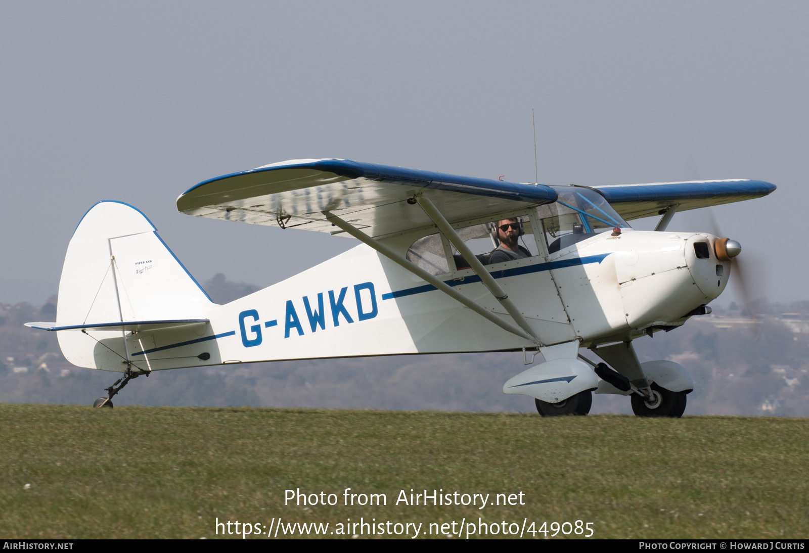 Aircraft Photo of G-AWKD | Piper PA-17 Vagabond | AirHistory.net #449085