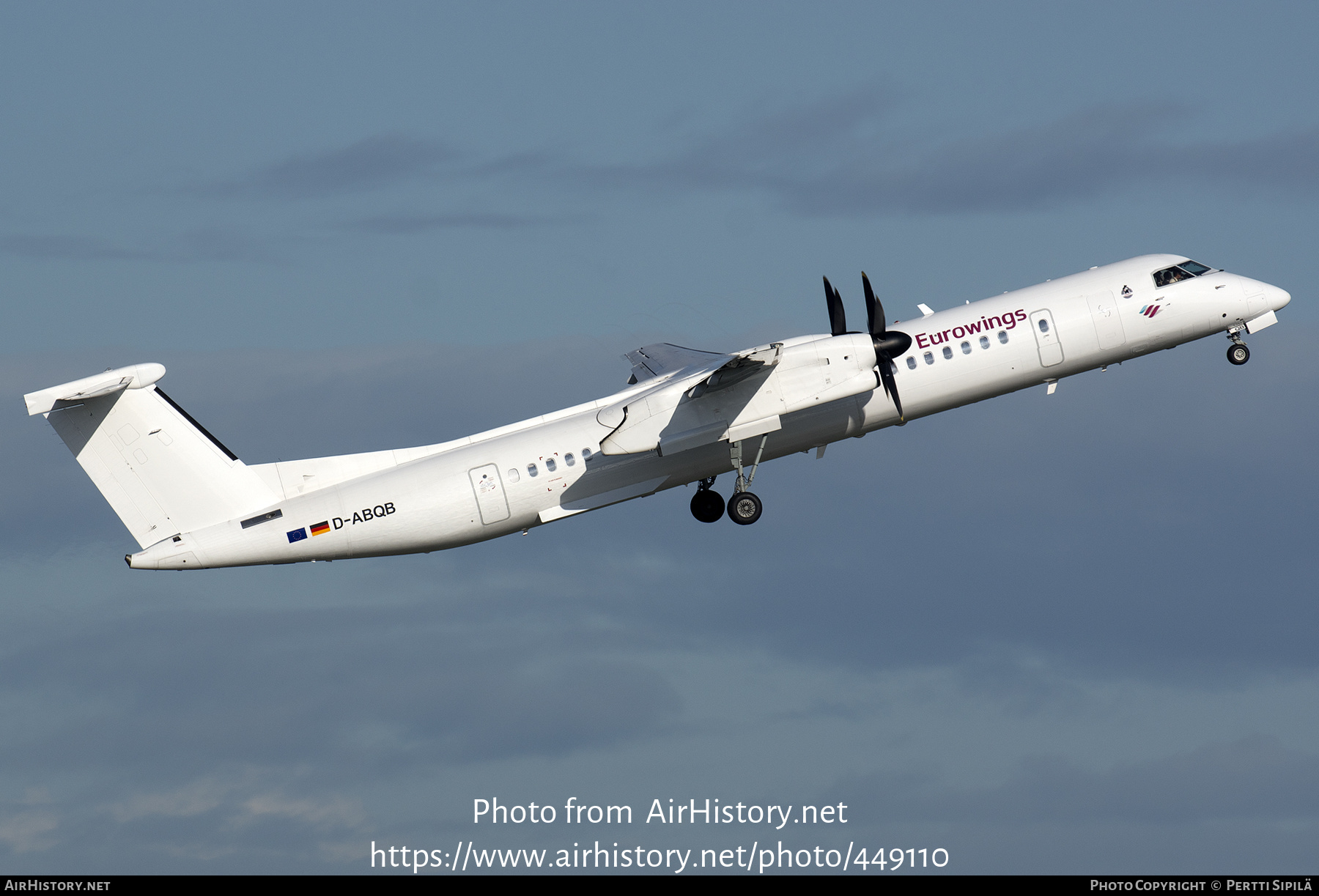 Aircraft Photo of D-ABQB | Bombardier DHC-8-402 Dash 8 | Eurowings | AirHistory.net #449110