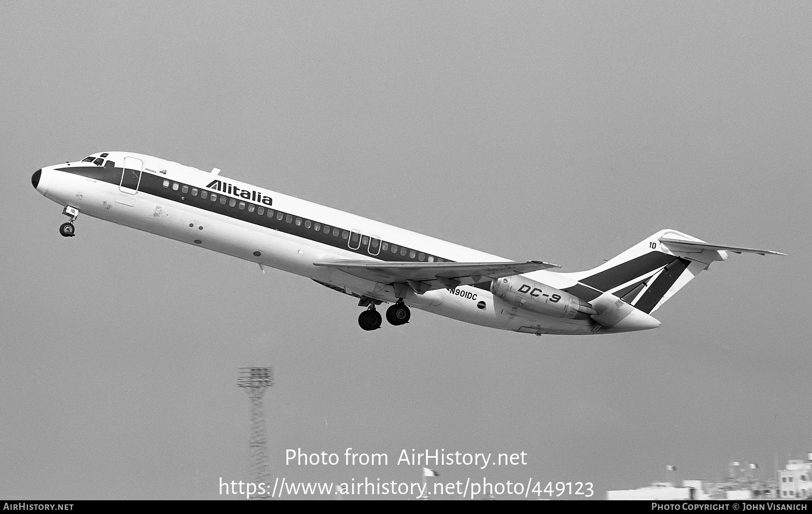 Aircraft Photo of N901DC | McDonnell Douglas DC-9-32 | Alitalia | AirHistory.net #449123