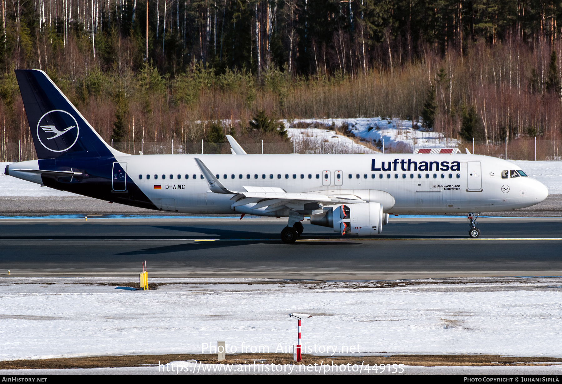 Aircraft Photo of D-AIWC | Airbus A320-214 | Lufthansa | AirHistory.net #449155