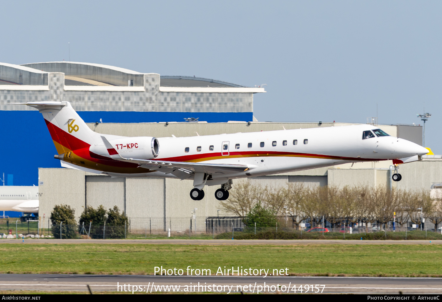 Aircraft Photo of T7-KPC | Embraer Legacy 600 (EMB-135BJ) | AirHistory.net #449157