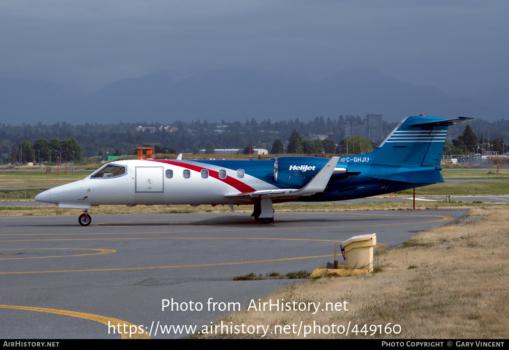 Aircraft Photo of C-GHJU | Learjet 31A | HeliJet | AirHistory.net #449160