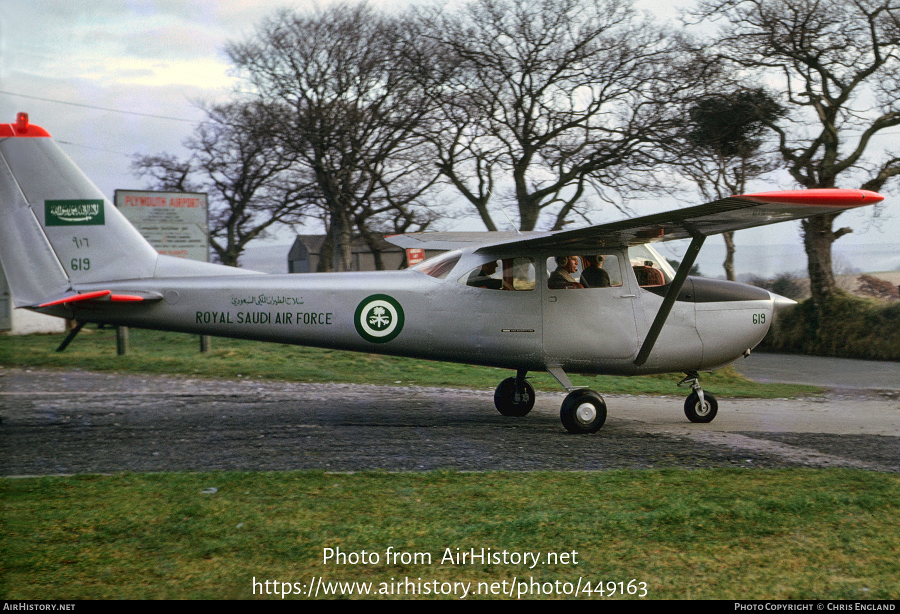 Aircraft Photo of 619 | Reims F172G Skyhawk | Saudi Arabia - Air Force | AirHistory.net #449163