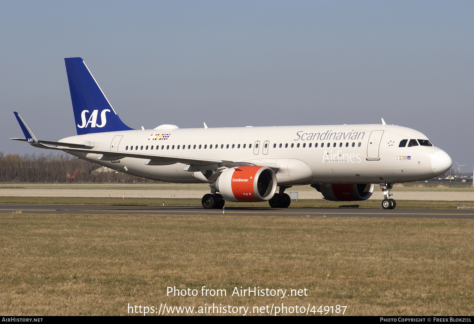 Aircraft Photo of LN-RGM | Airbus A320-251N | Scandinavian Airlines - SAS | AirHistory.net #449187