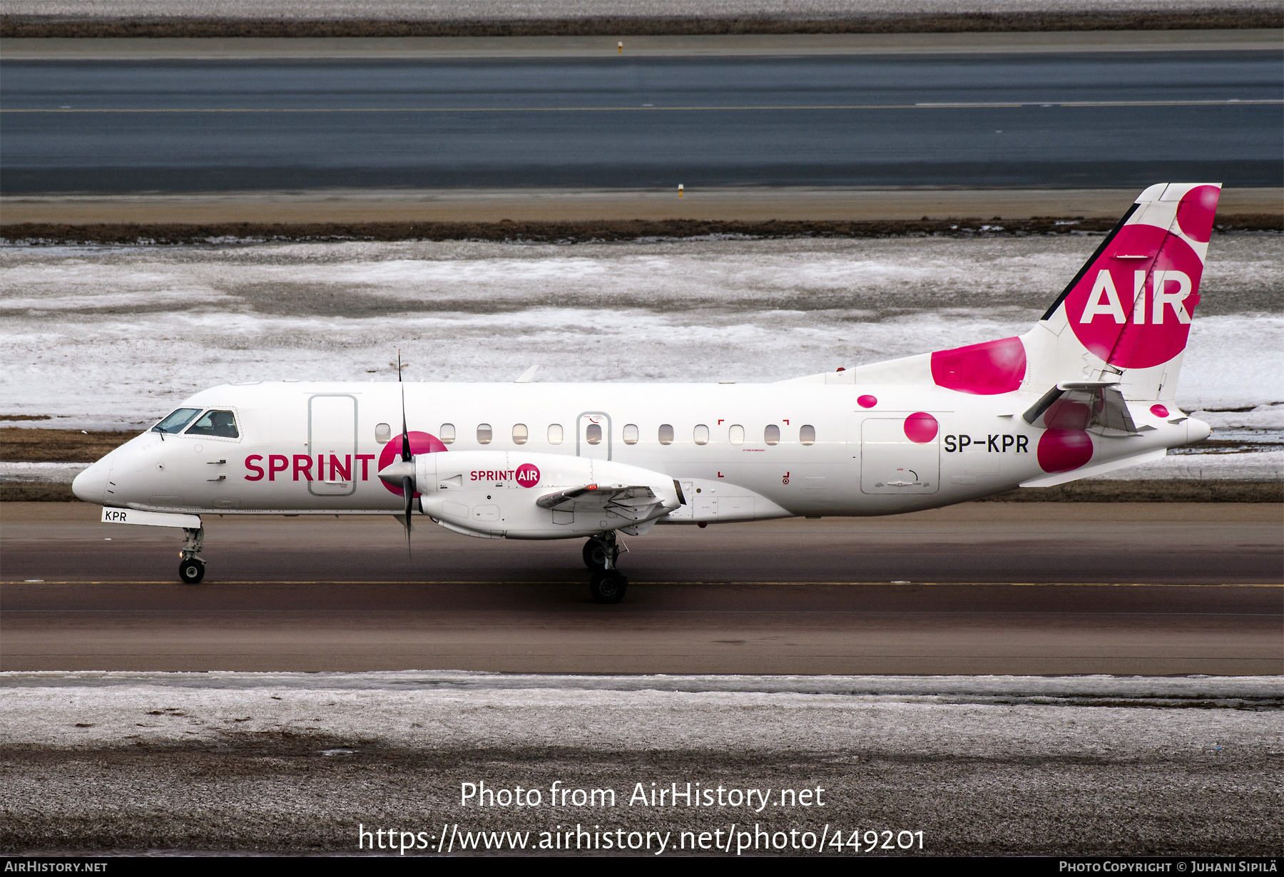 Aircraft Photo of SP-KPR | Saab 340A(QC) | Sprint Air | AirHistory.net #449201