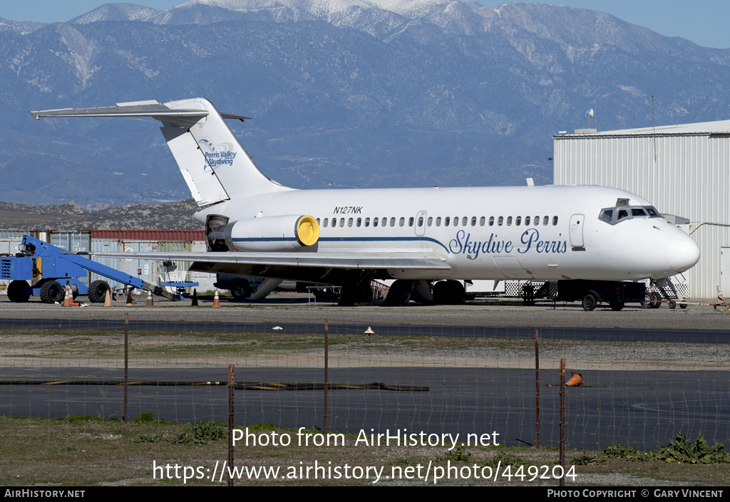 Aircraft Photo of N127NK | McDonnell Douglas DC-9-21 | Skydive Perris | AirHistory.net #449204