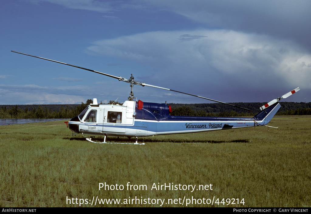 Aircraft Photo of C-FAHY | Bell 204B | VIH - Vancouver Island Helicopters | AirHistory.net #449214